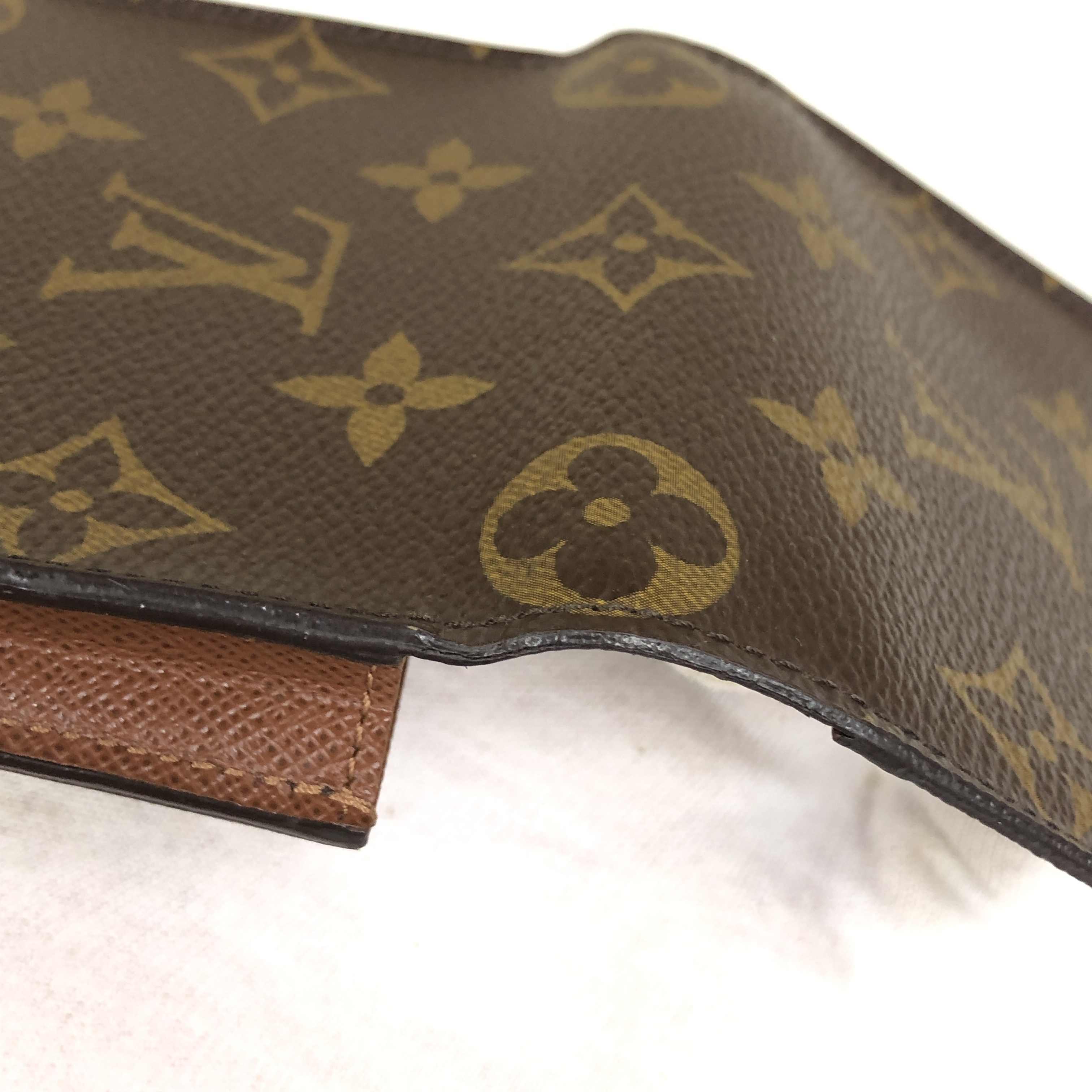 Excellent Condition Louis Vuitton Monogram Enveloppe Carte de Visite M62920 Card Case CA1143 Business Card Holder Pass Case Made in Spain Card Case — view 12