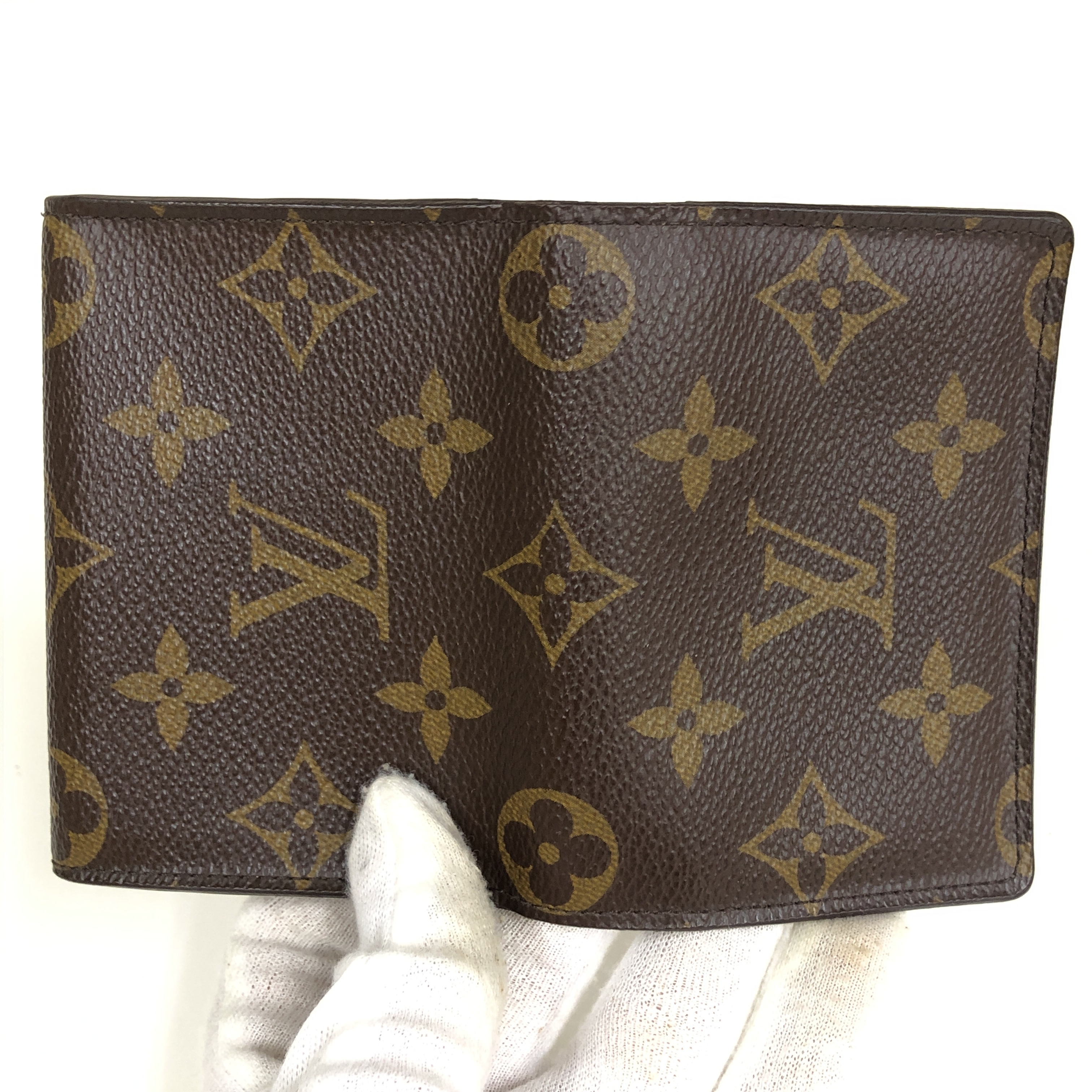 Excellent Condition Louis Vuitton Monogram Enveloppe Carte de Visite M62920 Card Case CA1143 Business Card Holder Pass Case Made in Spain Card Case — view 8