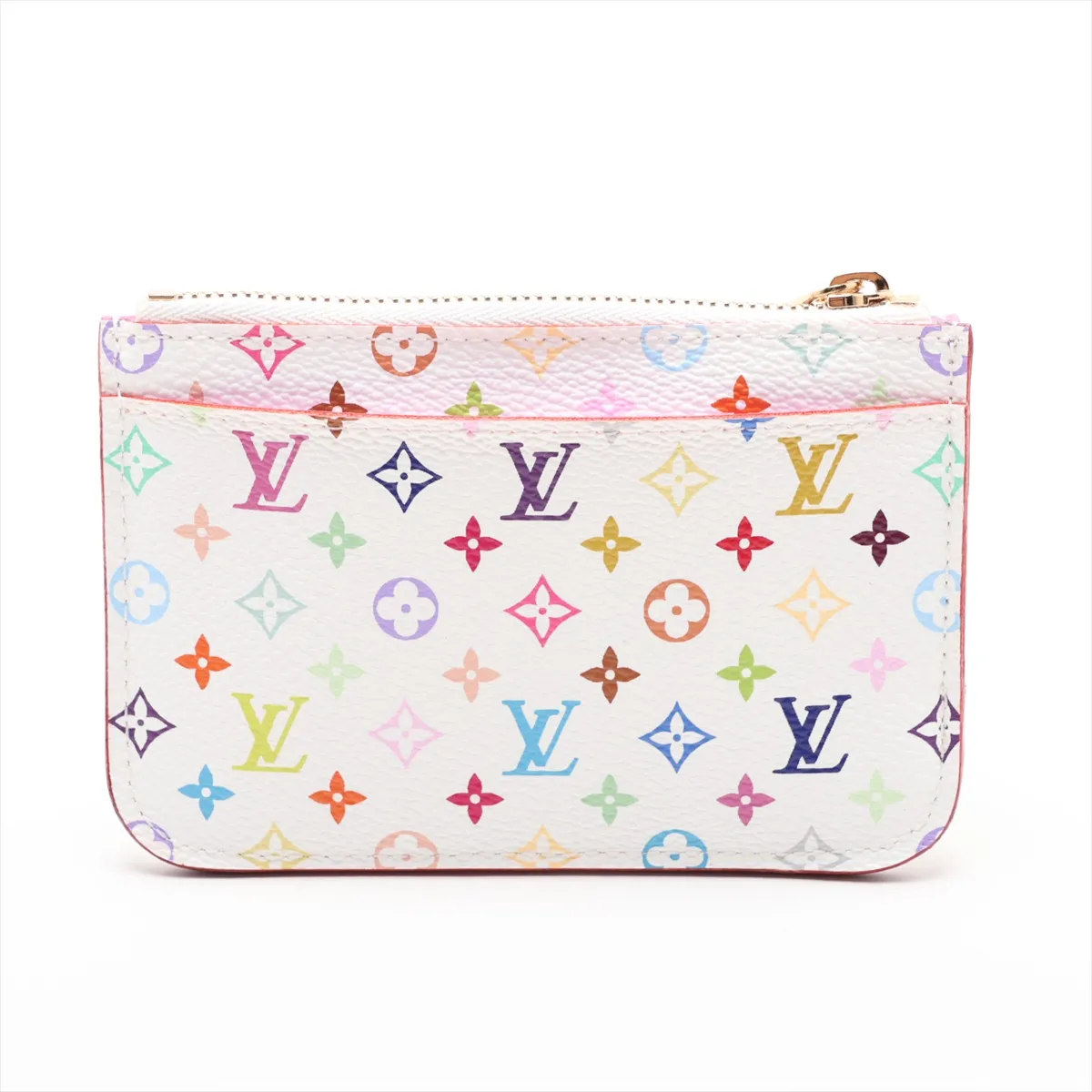 Multicolor Pochette Clé M93734 CA1100 Blanc Coin Case — view 2
