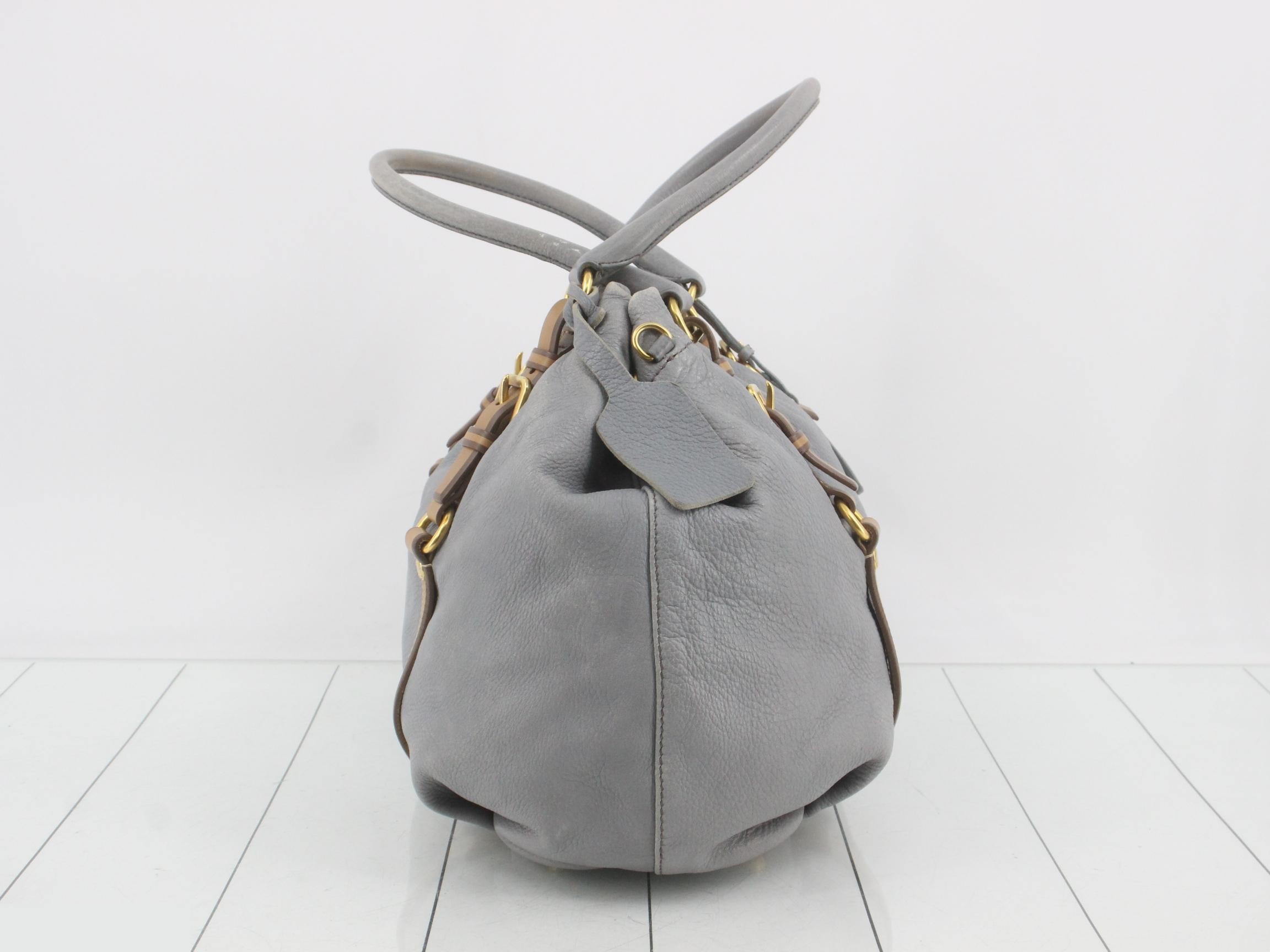 Leather 2-Way Handbag — view 4