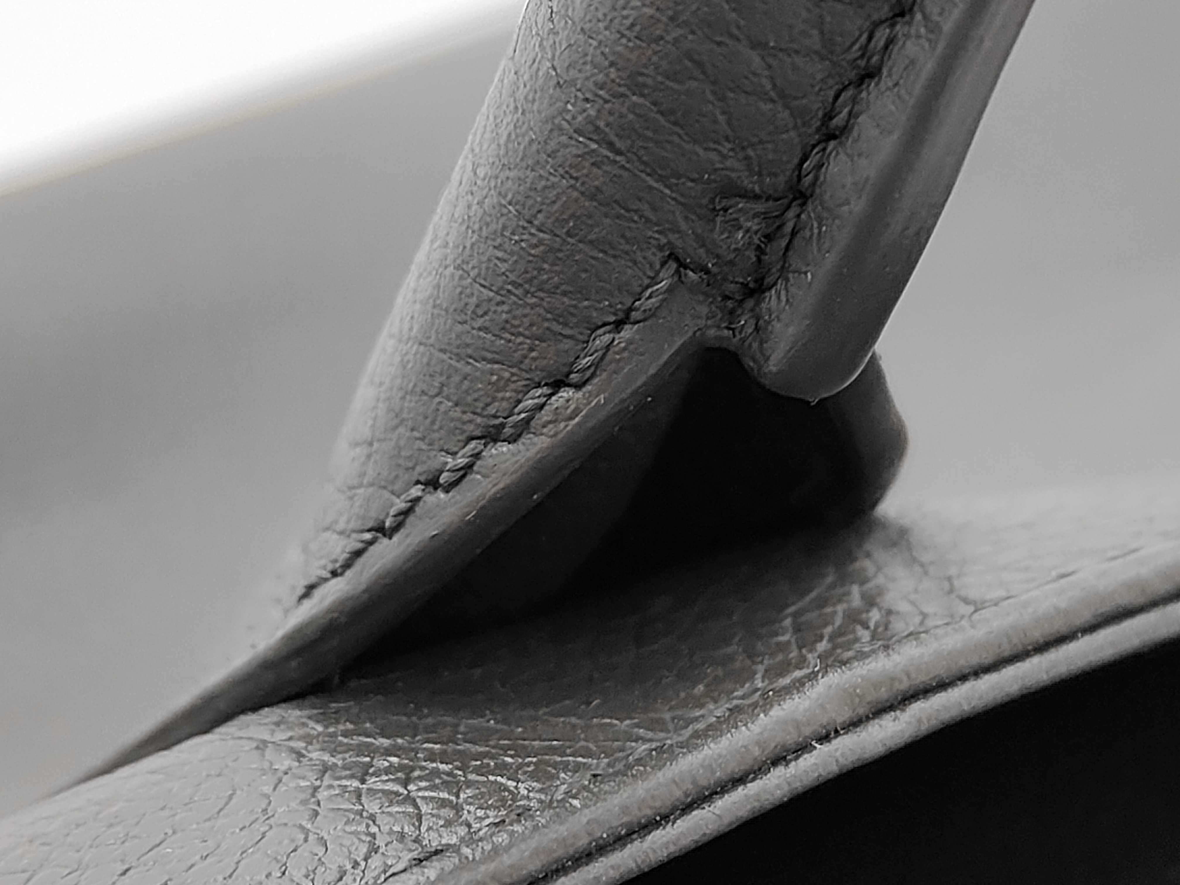 Executive Caviar Skin Tote Bag, Silver Hardware, Serial Number 17 Series — view 7