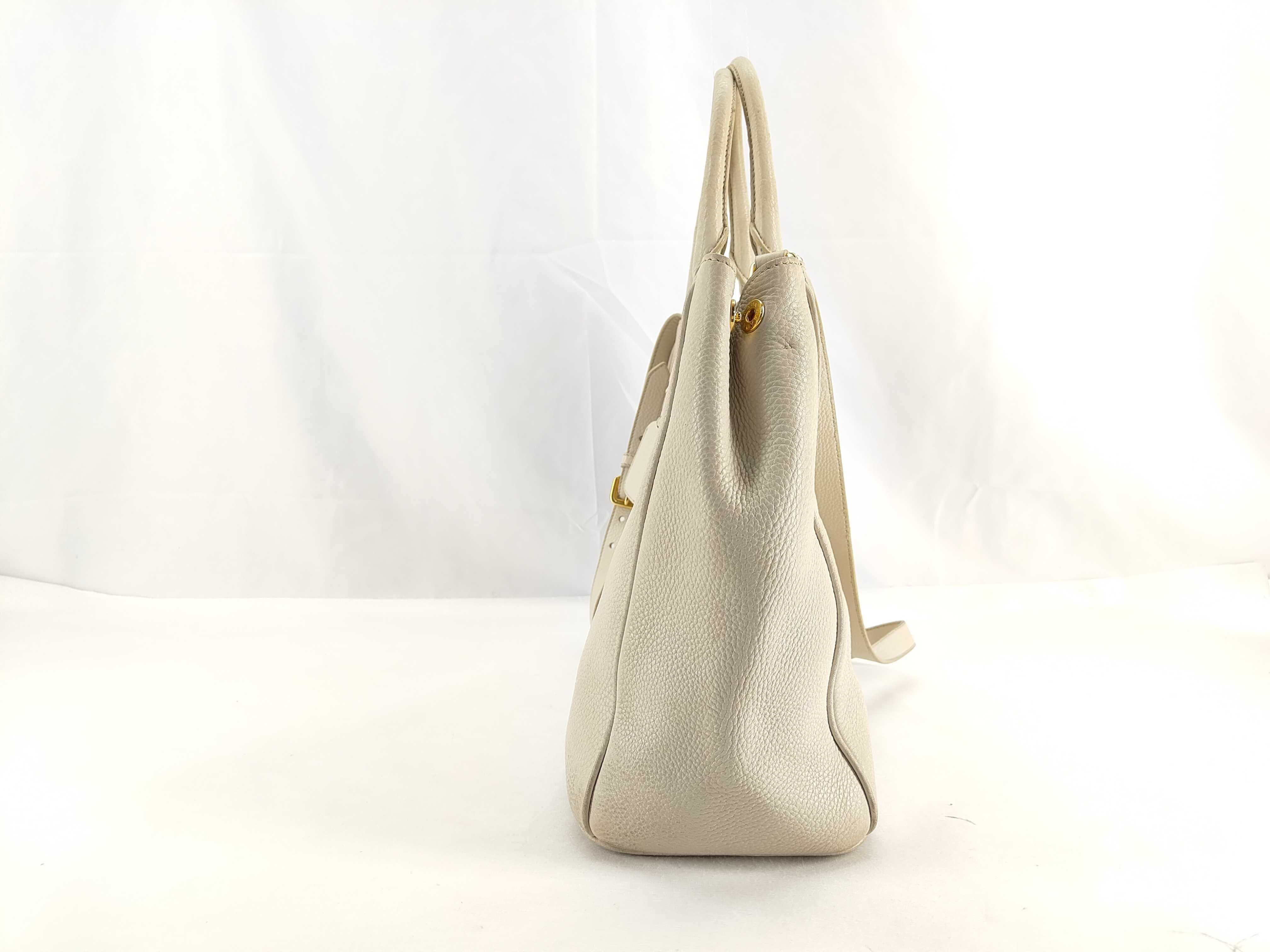 Tote Bag / Shoulder Bag / 2-way Logo Leather Tote Bag — view 3