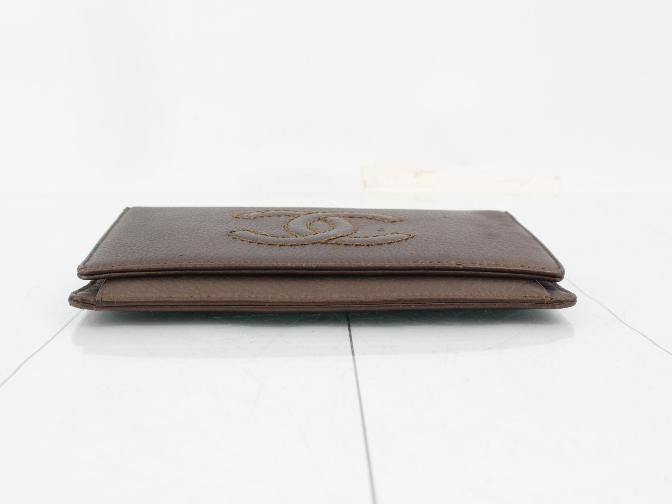 Coco Mark Bi-fold Wallet, Metallic — view 3