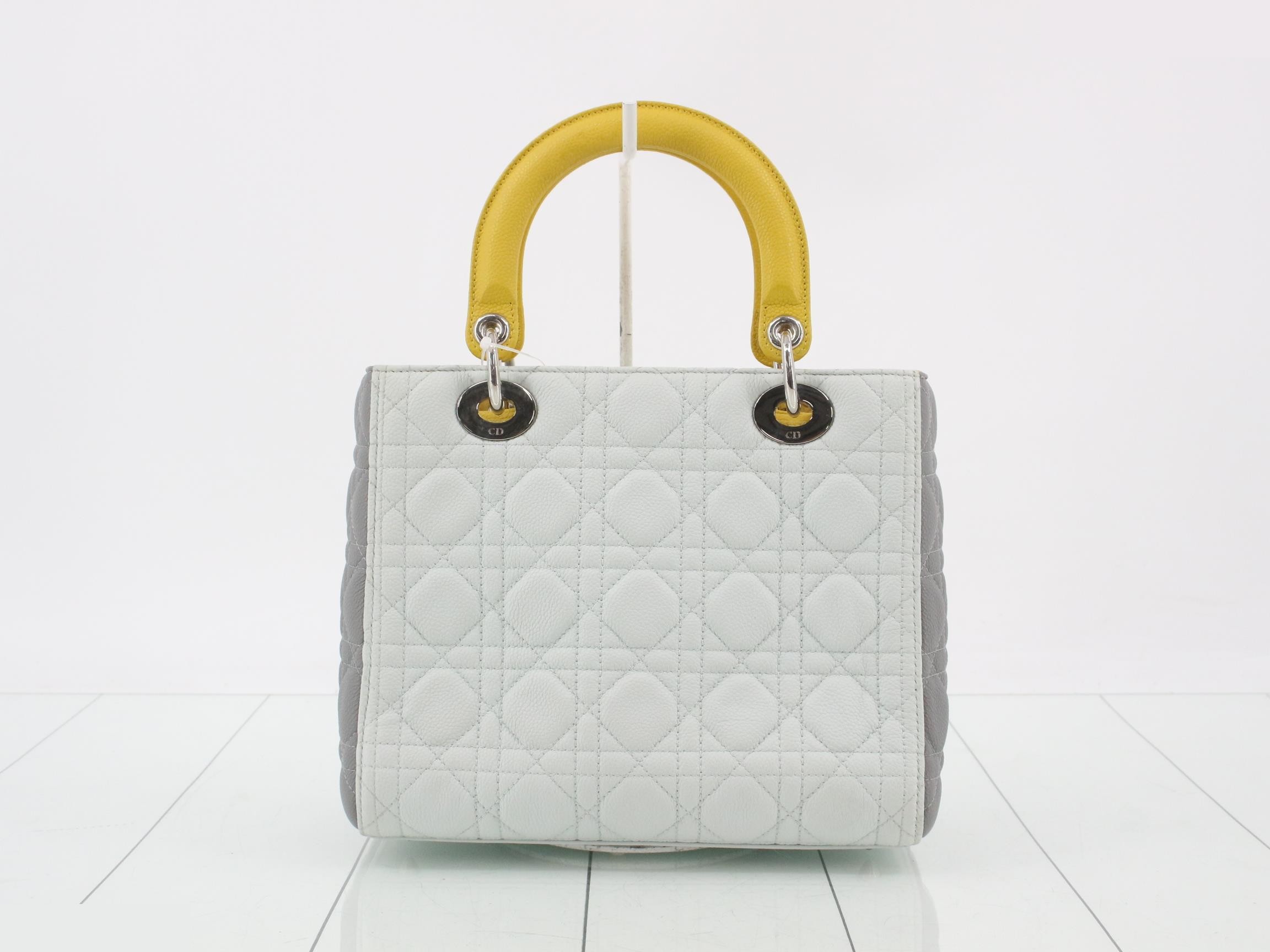 Lady Dior Canage Caviar 2-Way Handbag — view 2