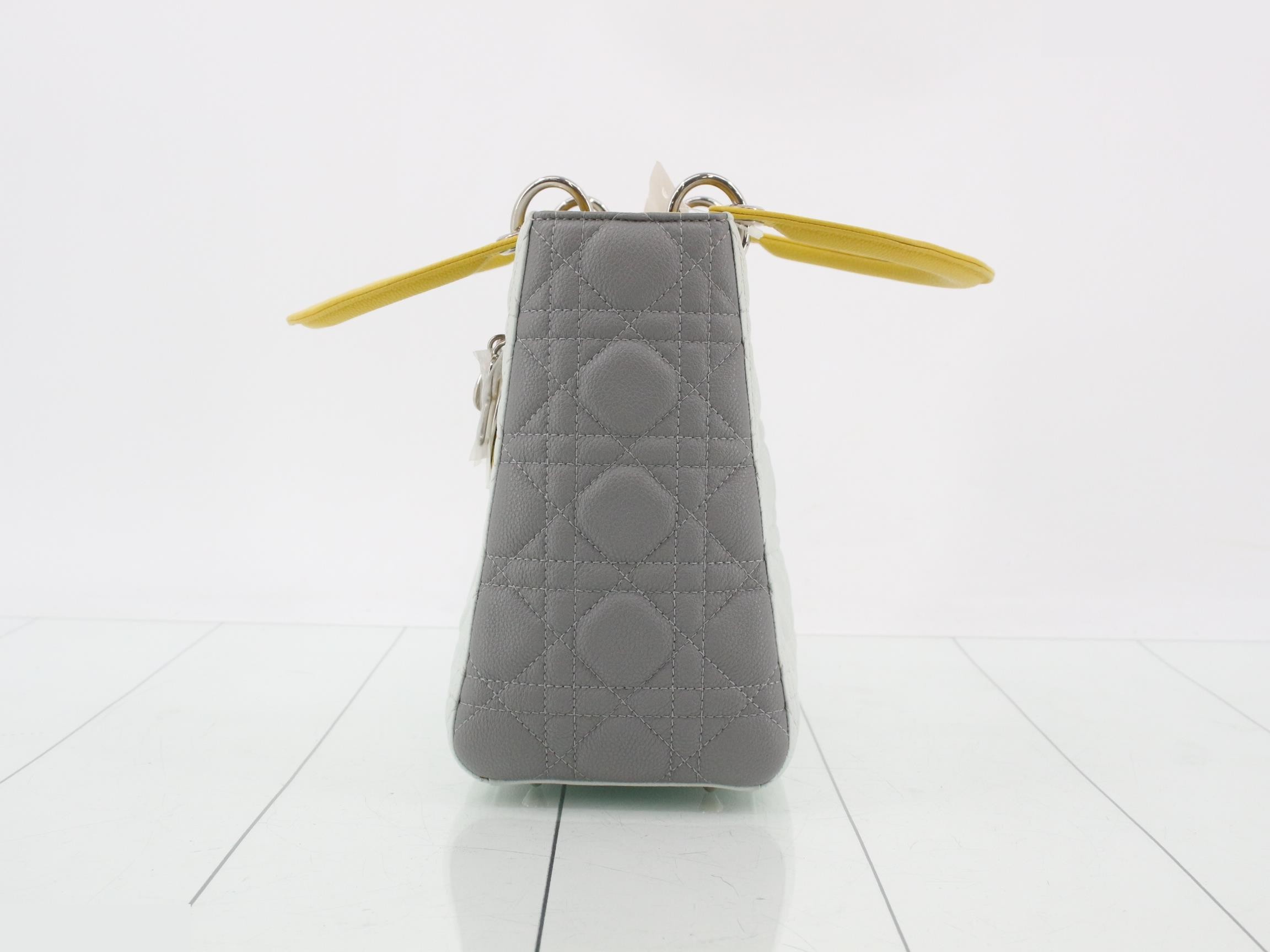 Lady Dior Canage Caviar 2-Way Handbag — view 3