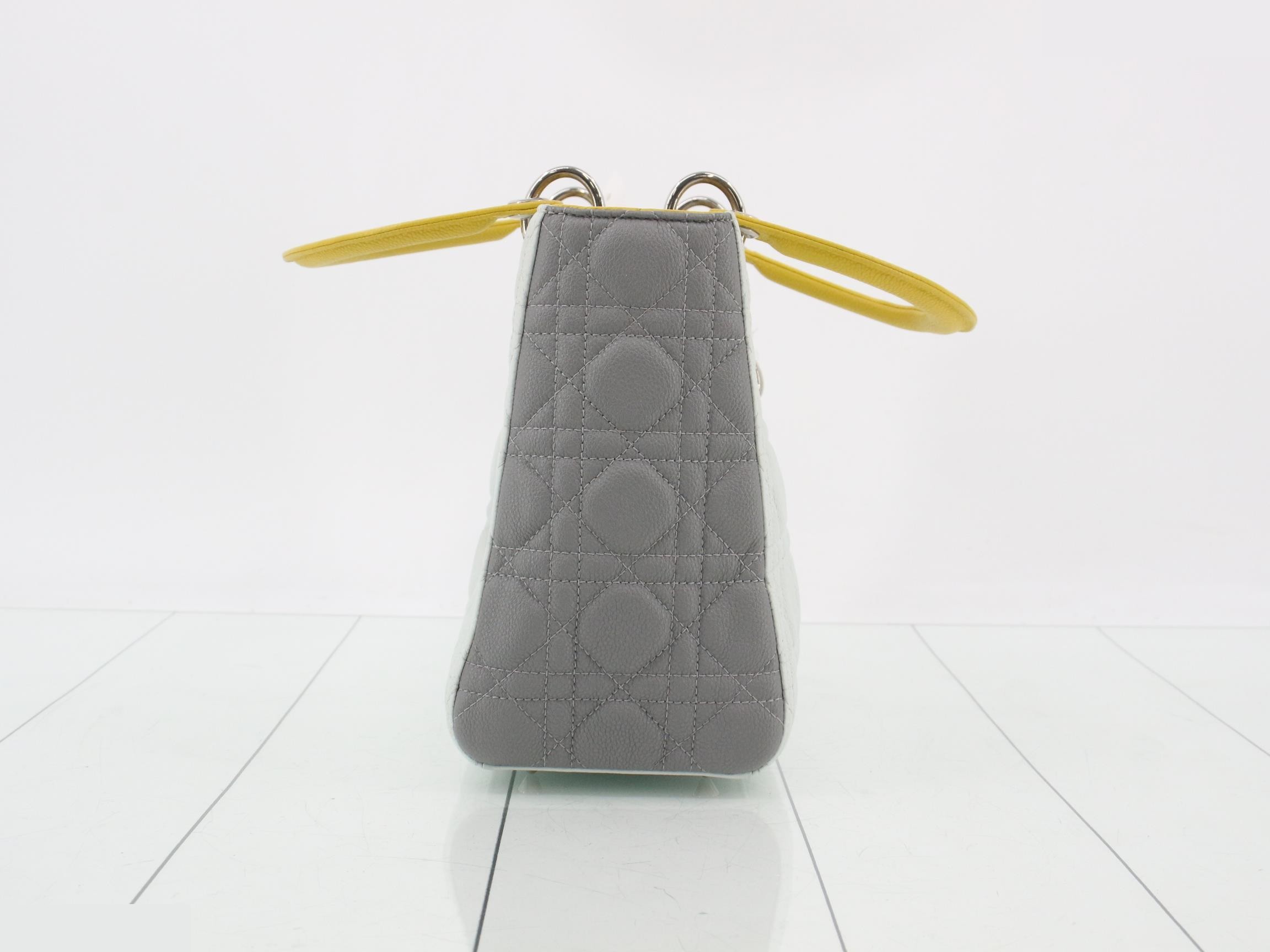 Lady Dior Canage Caviar 2-Way Handbag — view 4