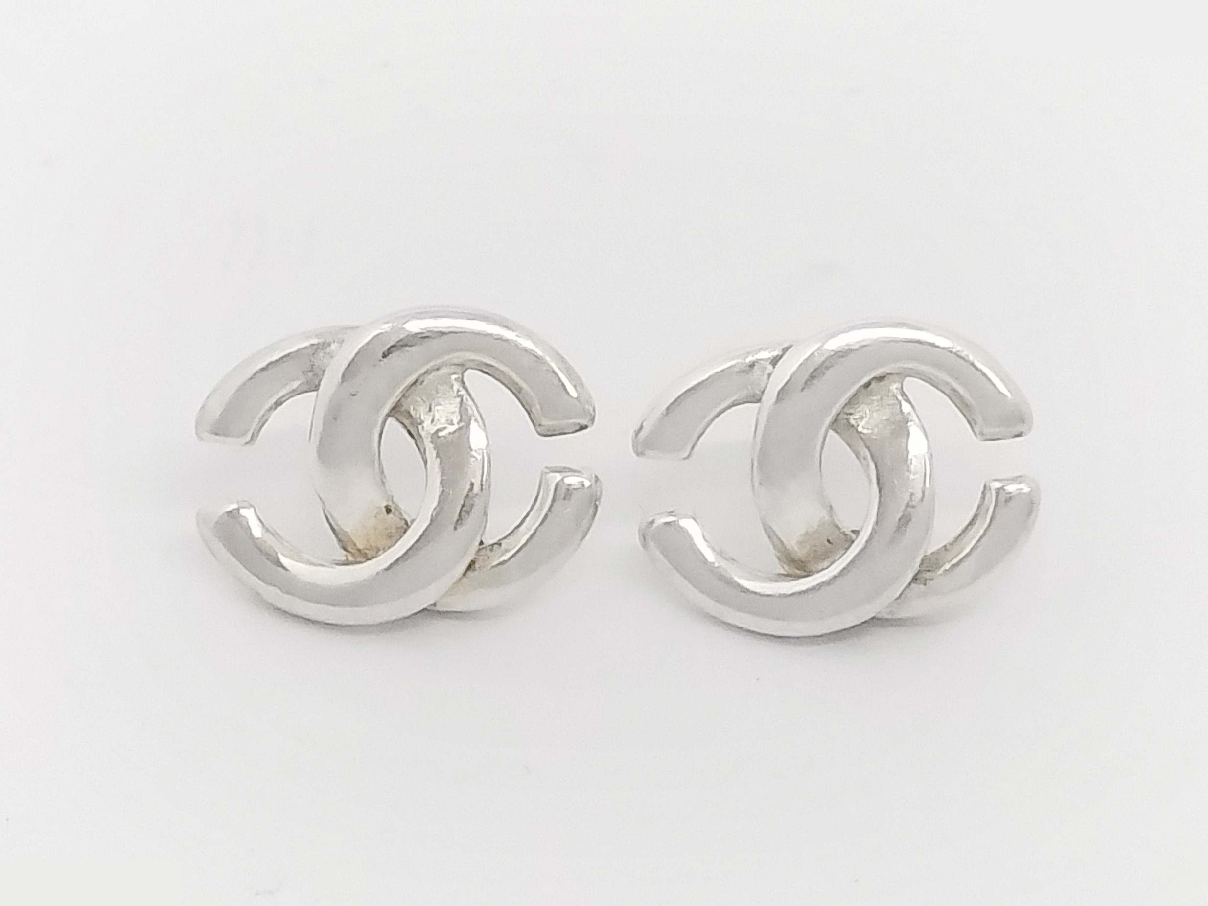 Coco Twisted Silver Earrings