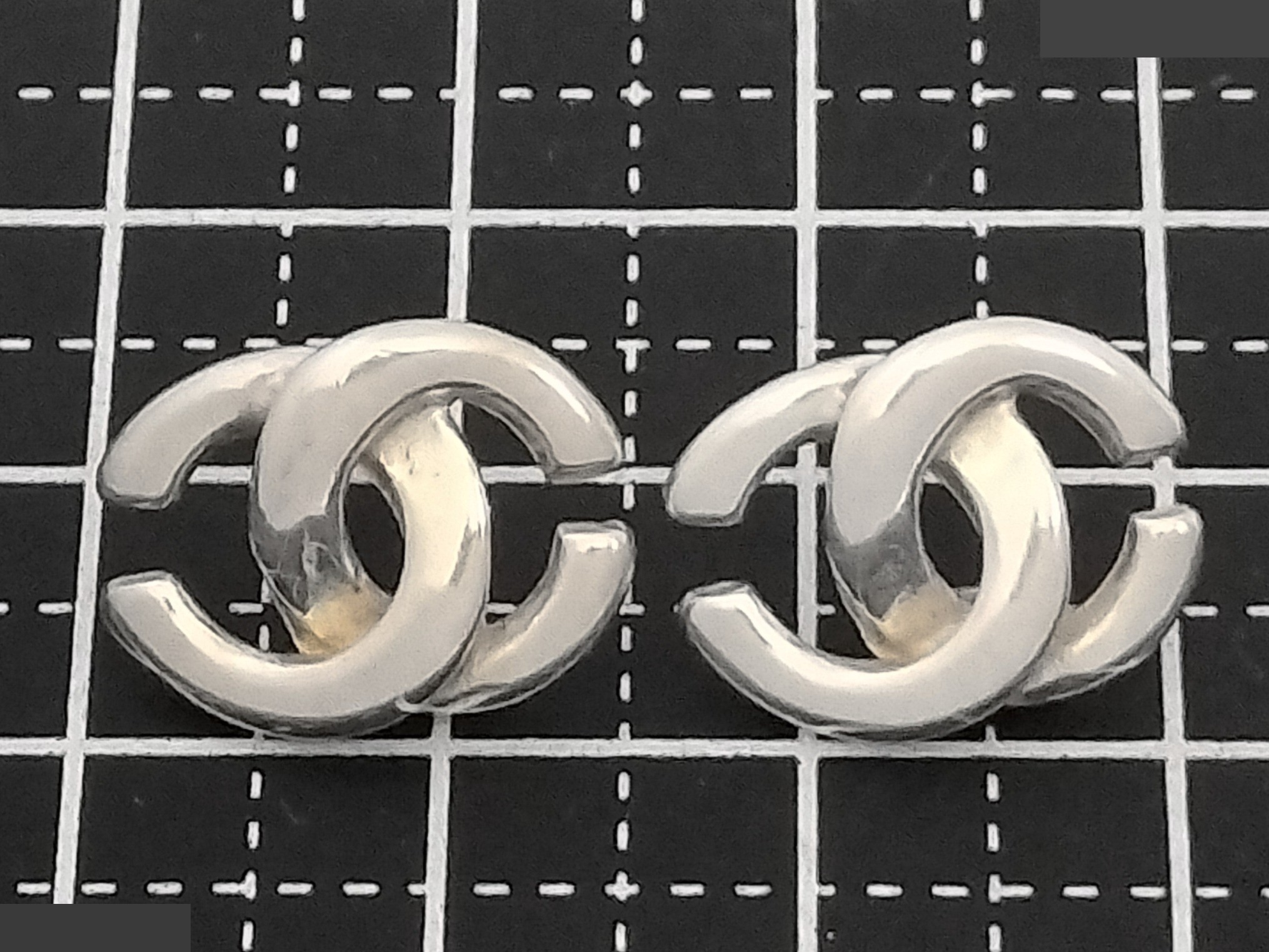 Coco Twisted Silver Earrings — view 5
