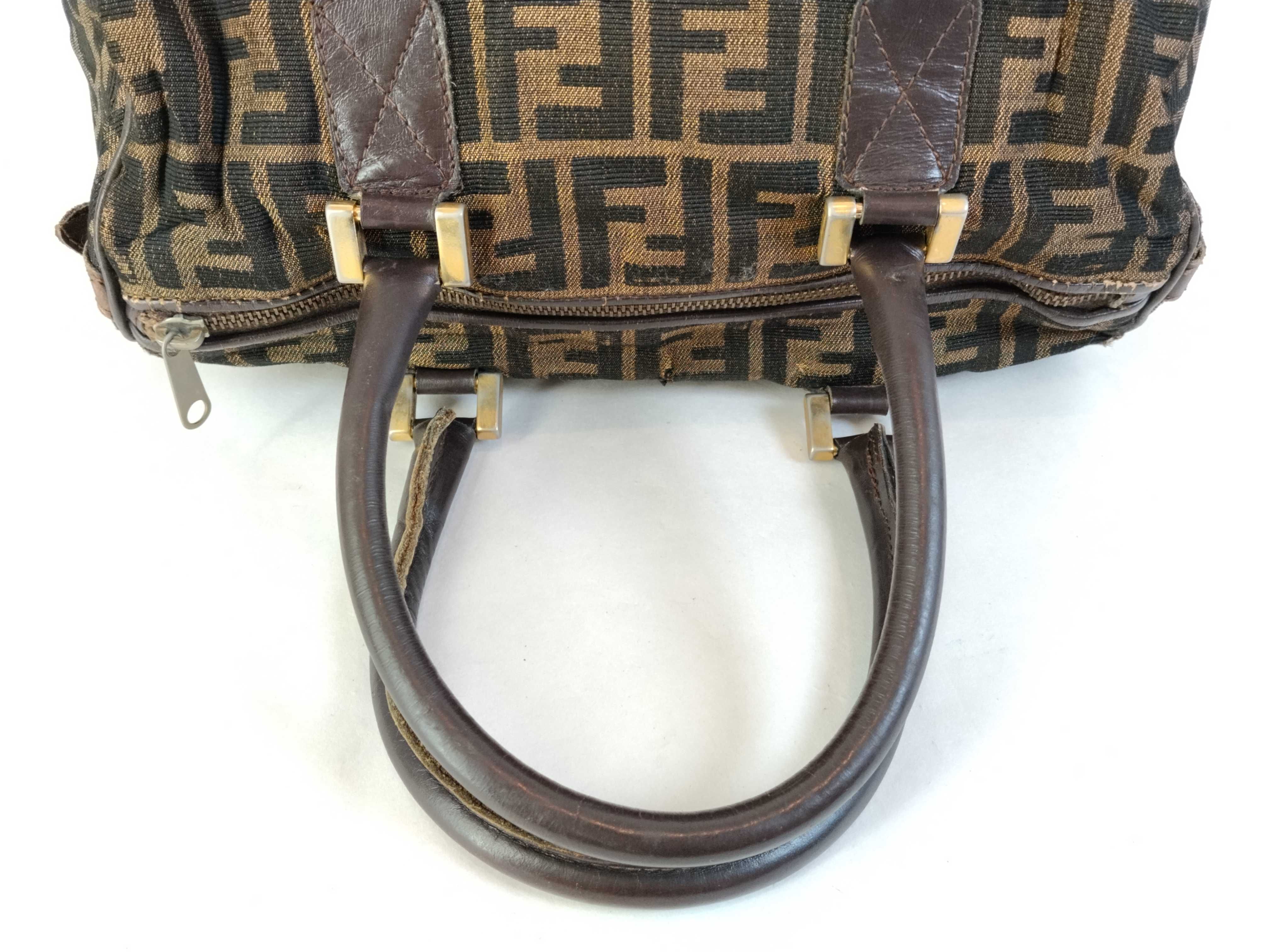 Zucca pattern Fendi handbag Title: Random selection of handbags — view 3