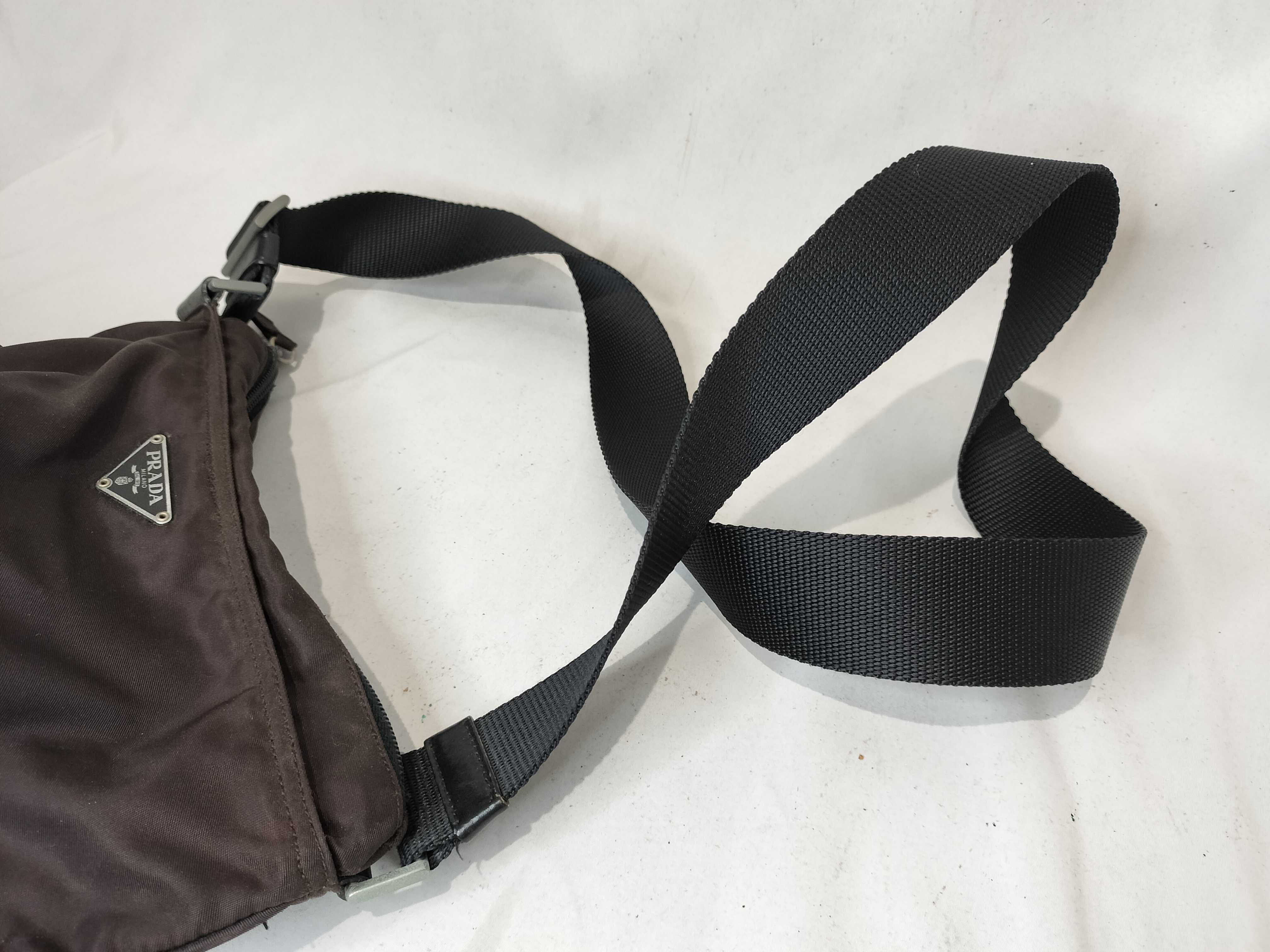 Nylon Prada Shoulder Bag Tessuto Brown Shoulder Bag — view 4