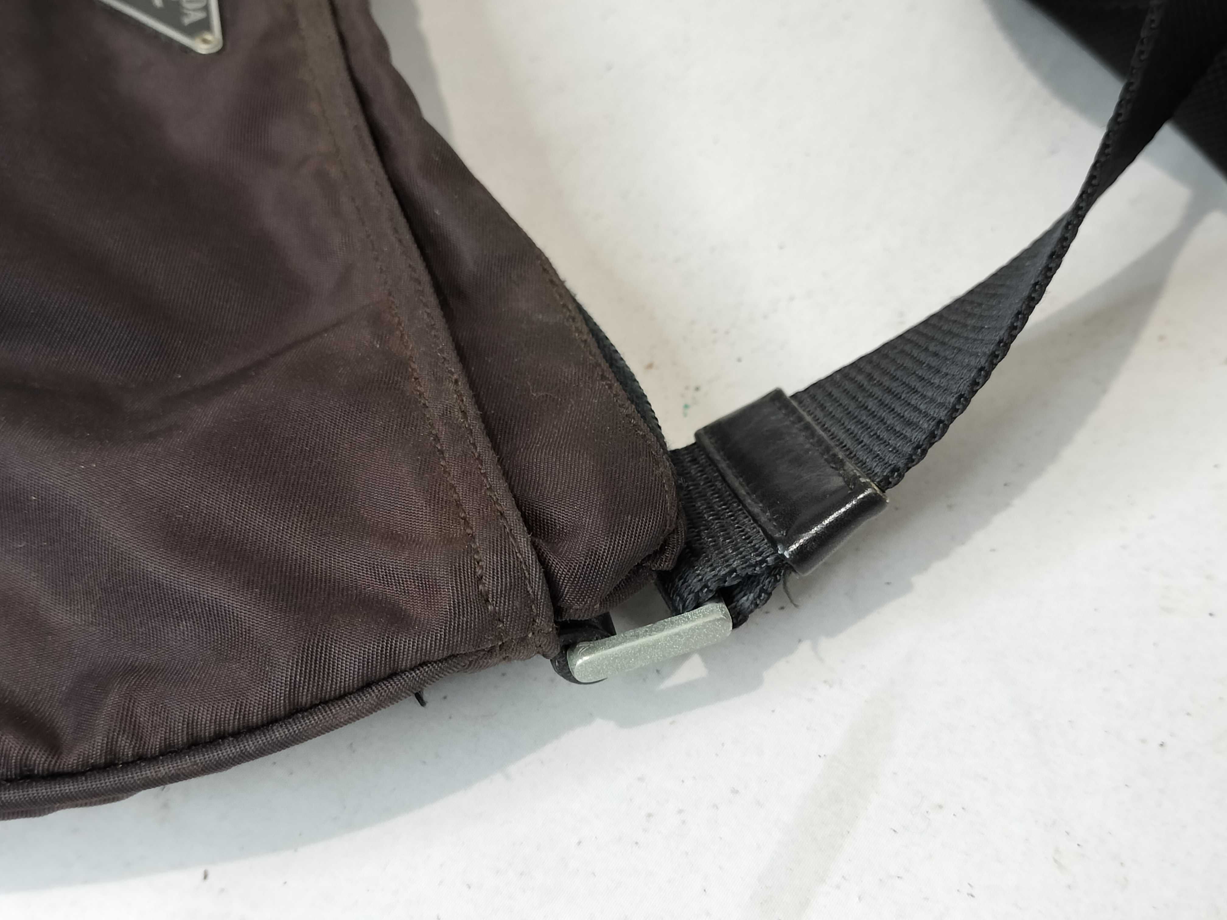 Nylon Prada Shoulder Bag Tessuto Brown Shoulder Bag — view 6