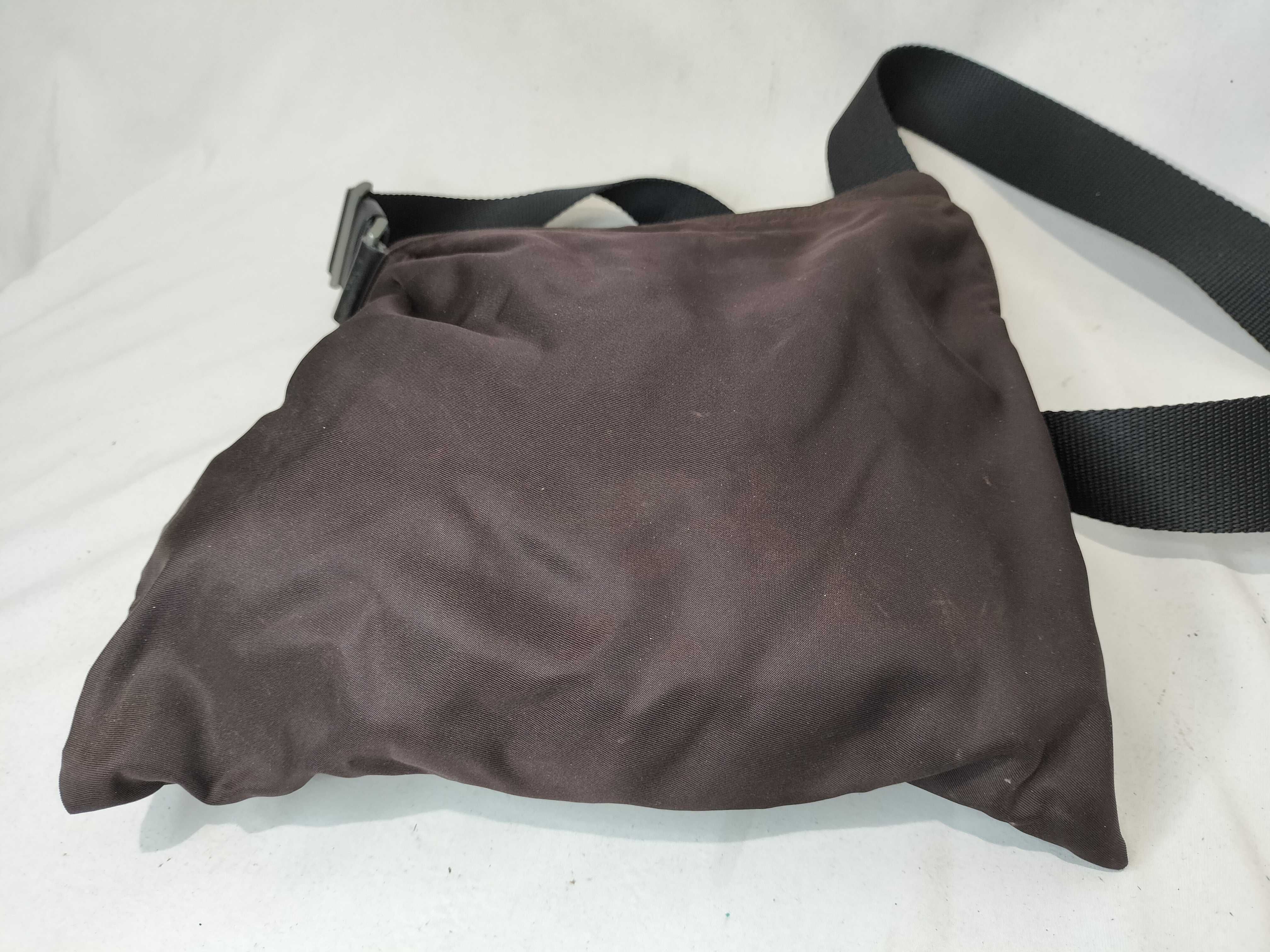 Nylon Prada Shoulder Bag Tessuto Brown Shoulder Bag — view 8