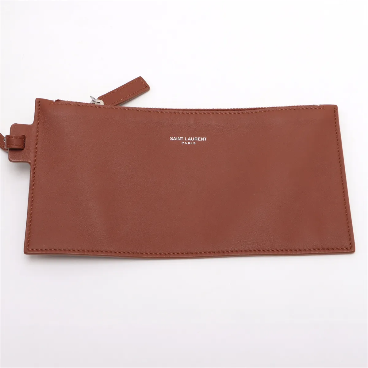 Rive Gauche Canvas x Leather Shoulder Bag Beige x Brown 669299 — view 9