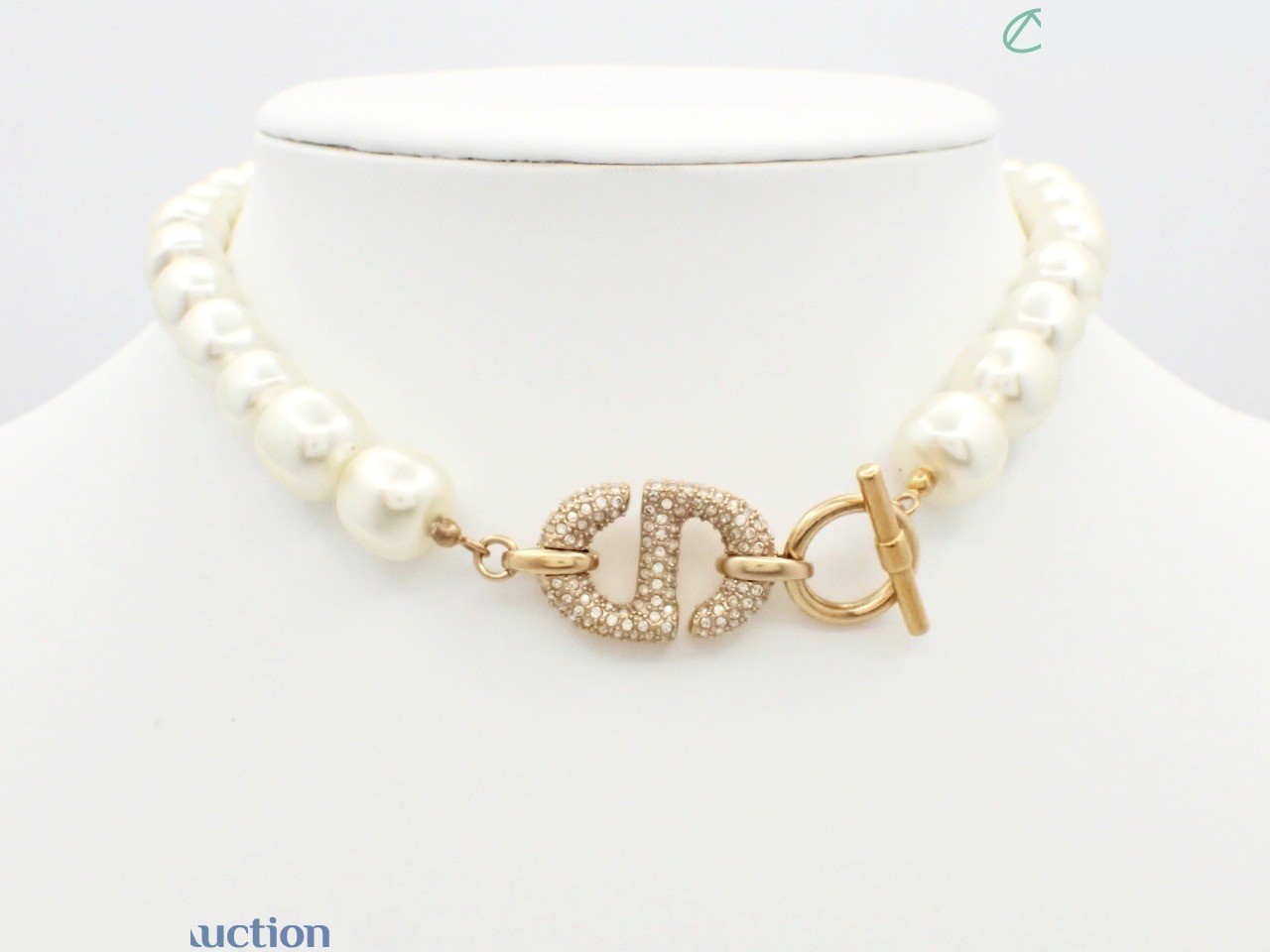Gold necklace, chain approximately 37cm — view 3