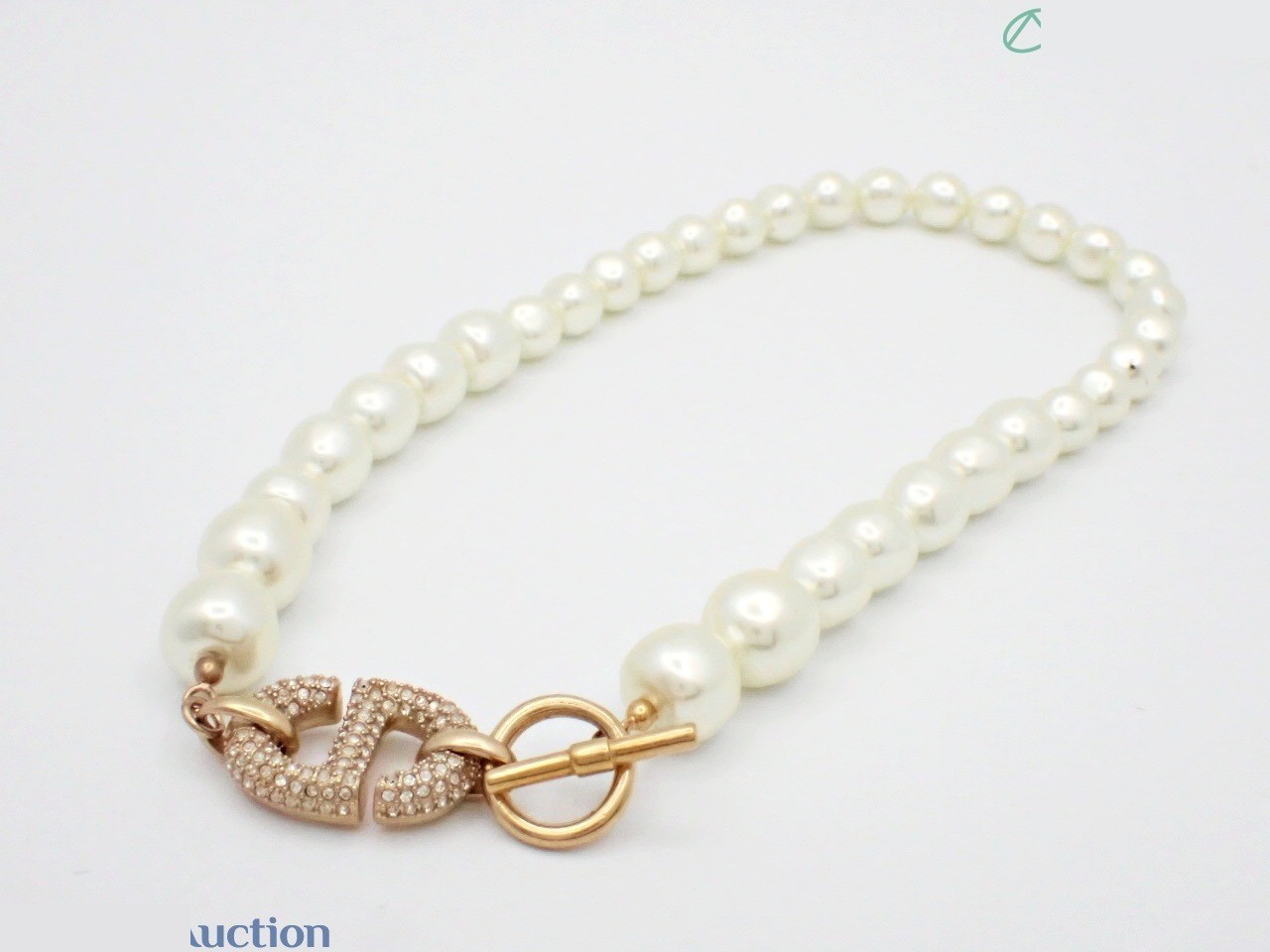 Gold necklace, chain approximately 37cm — view 4