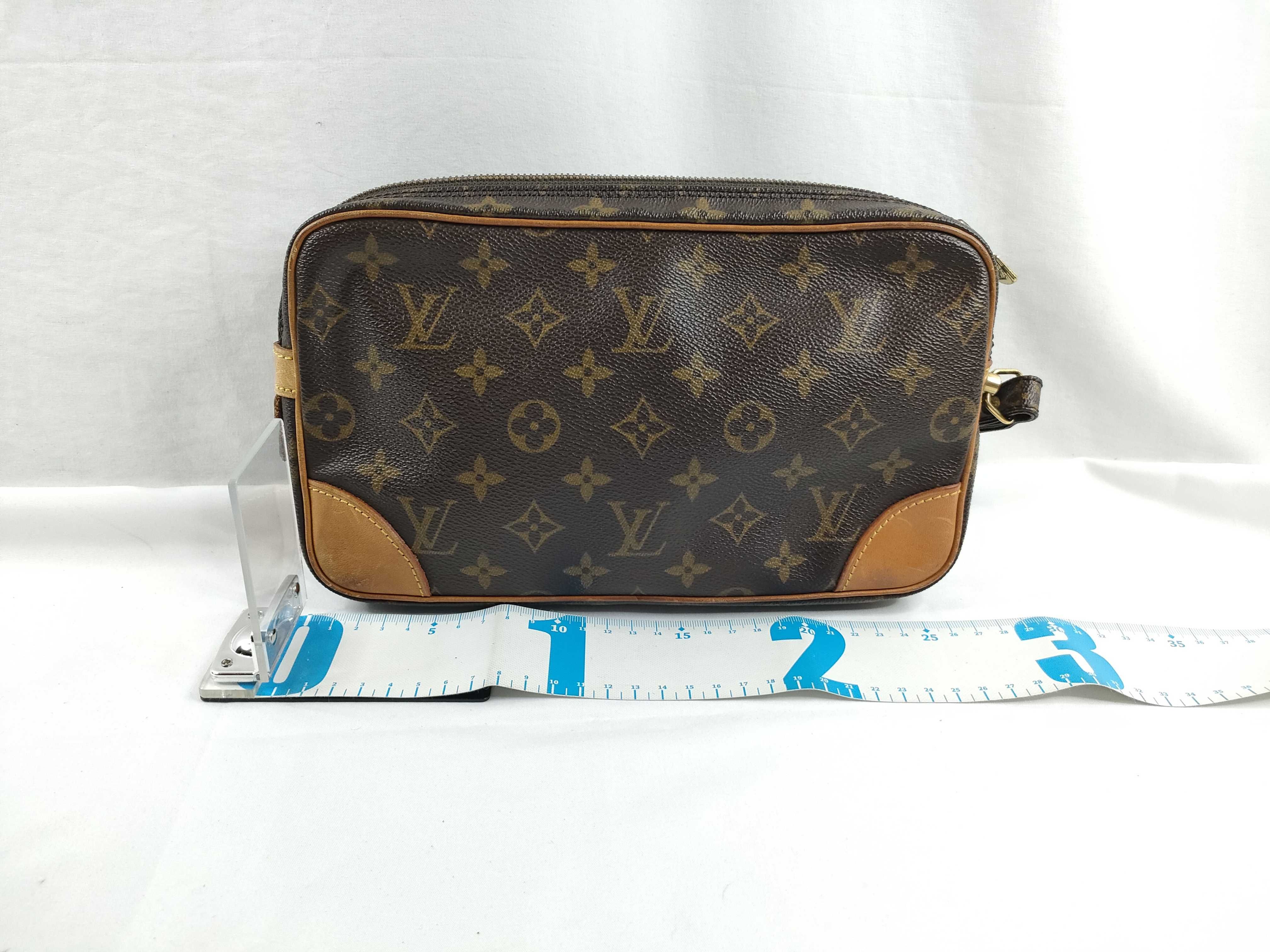 Monogram Louis Vuitton Handbag Clutch Bag — view 2