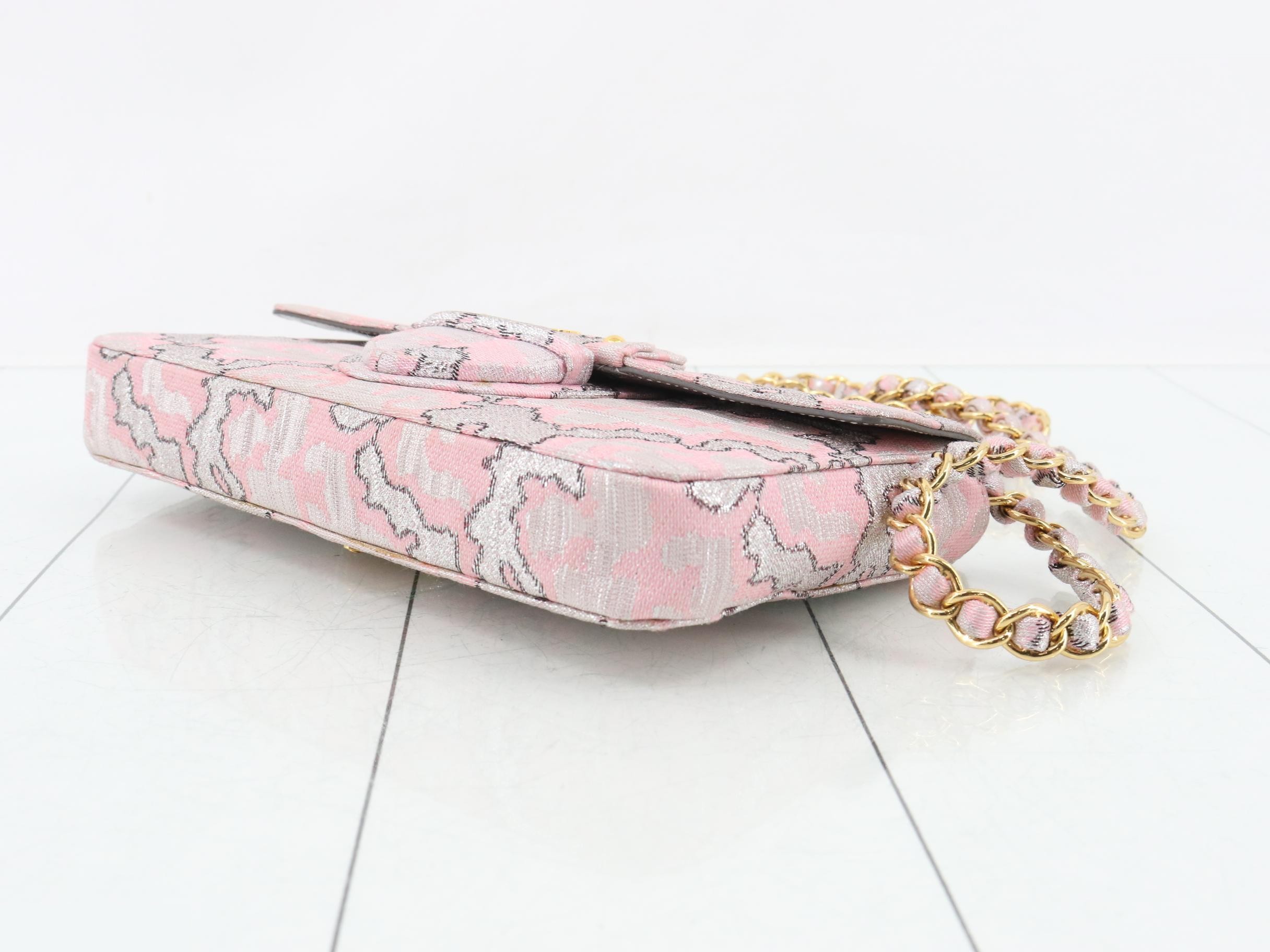 Jacquard Chain Bag — view 6