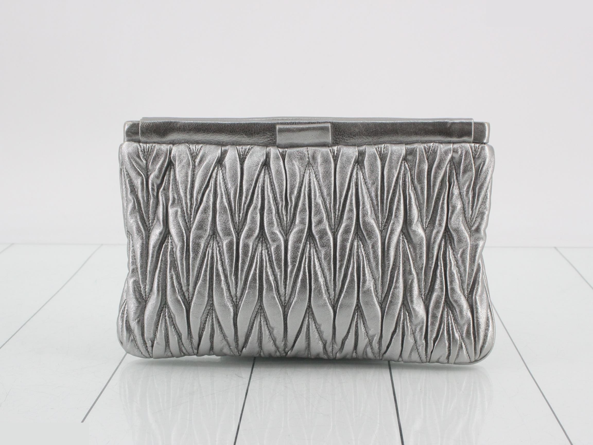 Matelassé Clutch Bag — view 2