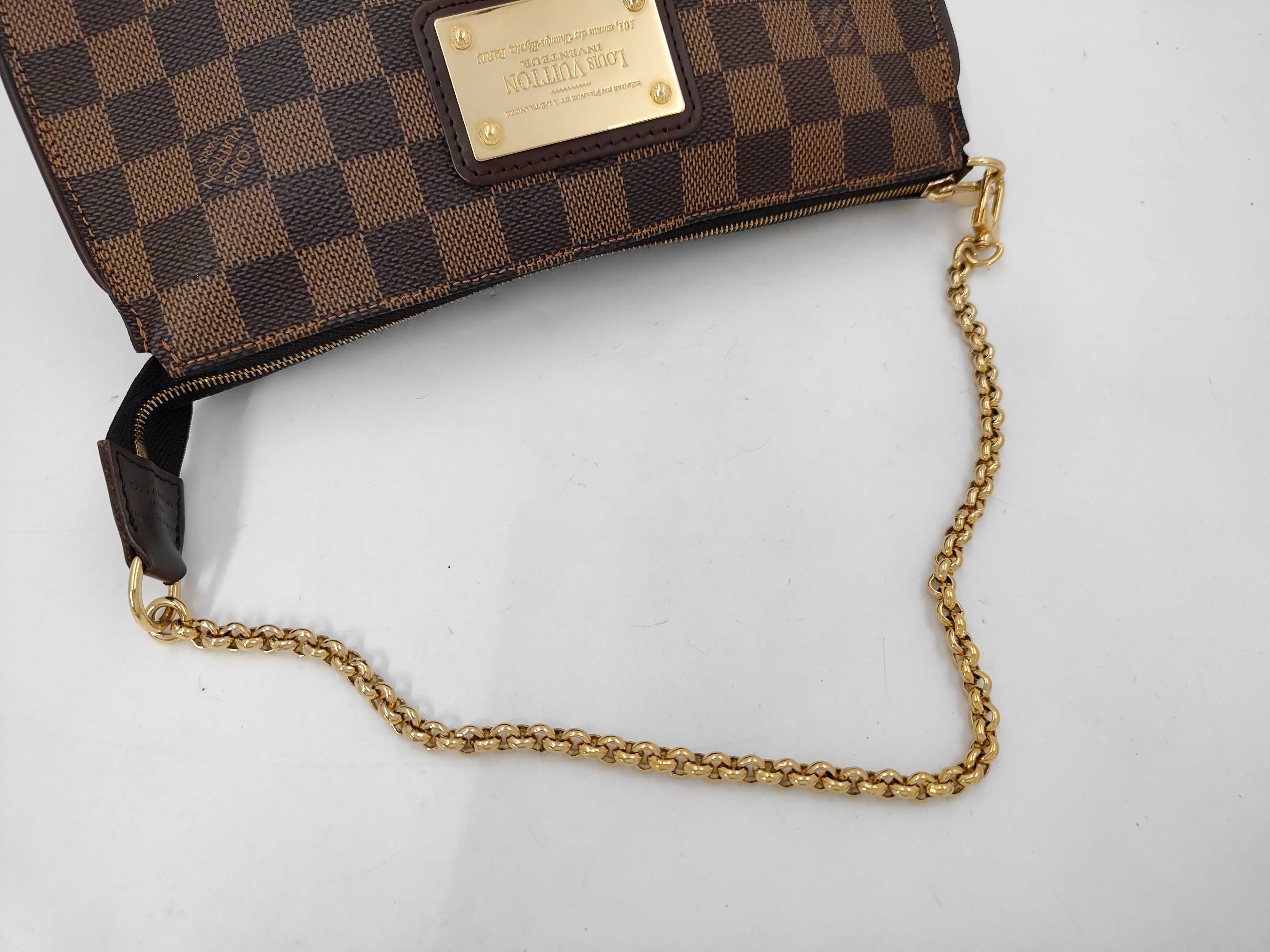 Damier LV Damier N55213 Eva DU3067 Shoulder Bag — view 3