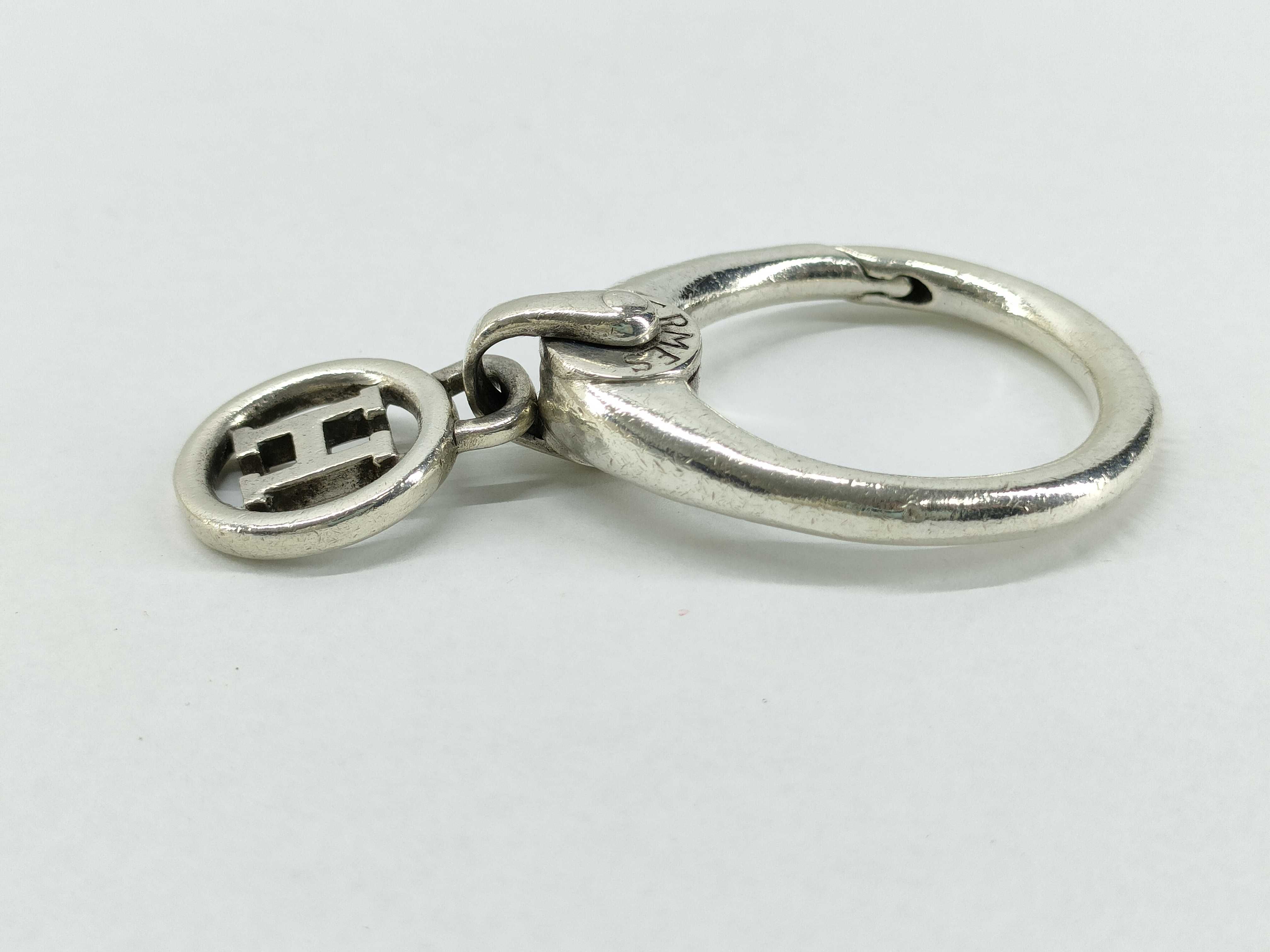 H logo key ring sv925 key case — view 3