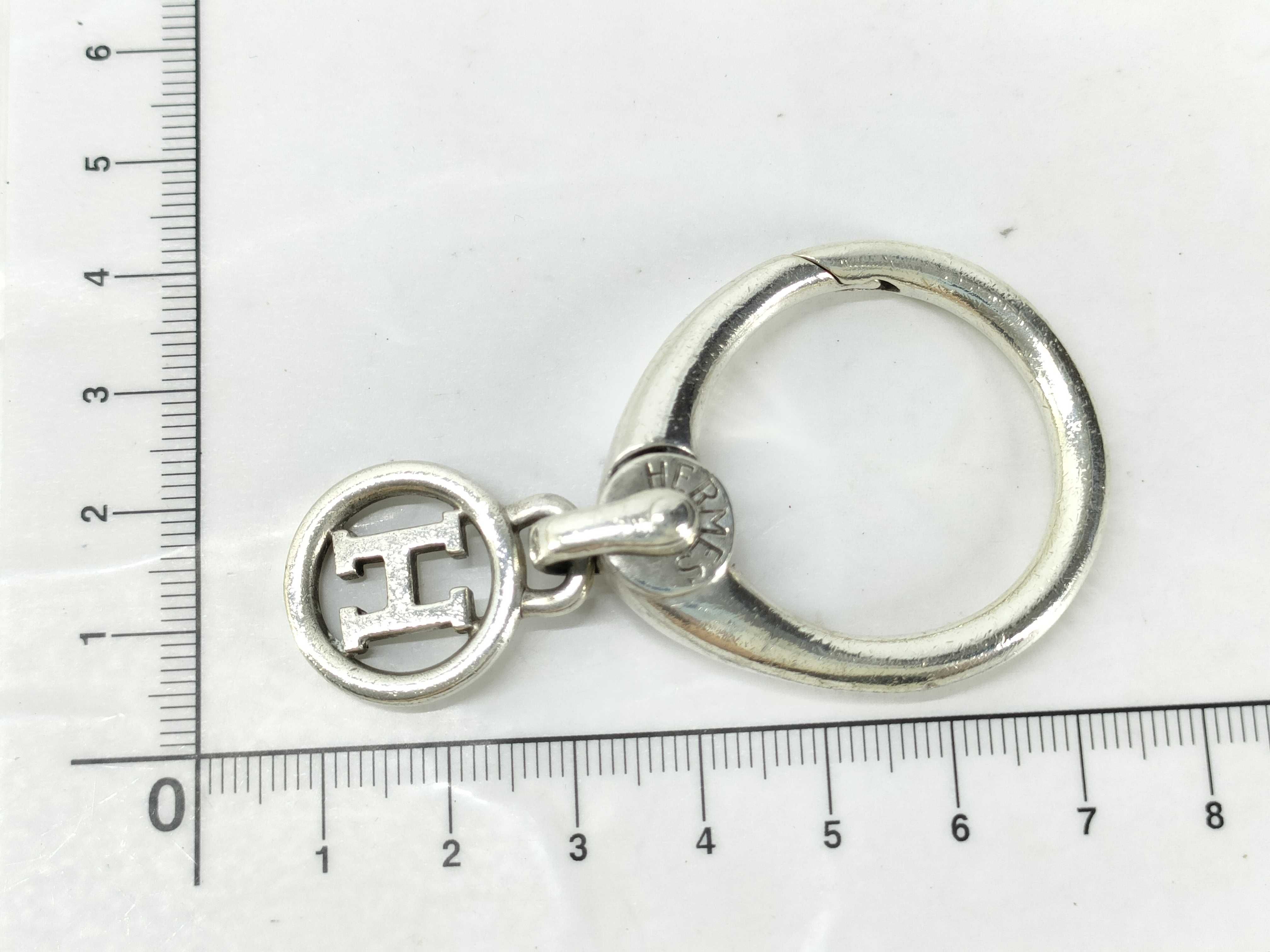 H logo key ring sv925 key case — view 6