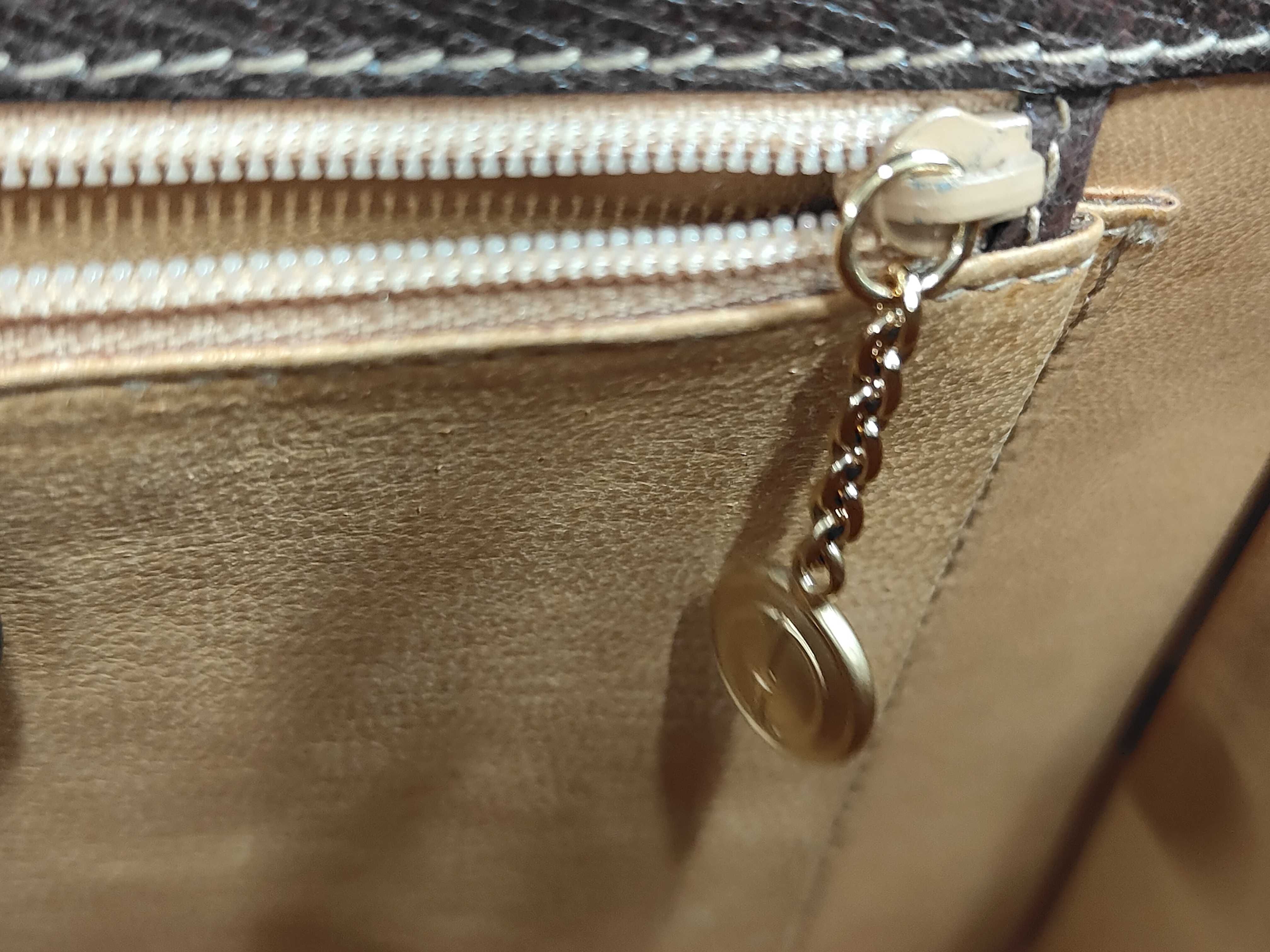 Old Gucci Bamboo Sherry 2-Way Handbag Shoulder Bag Handbag — view 9