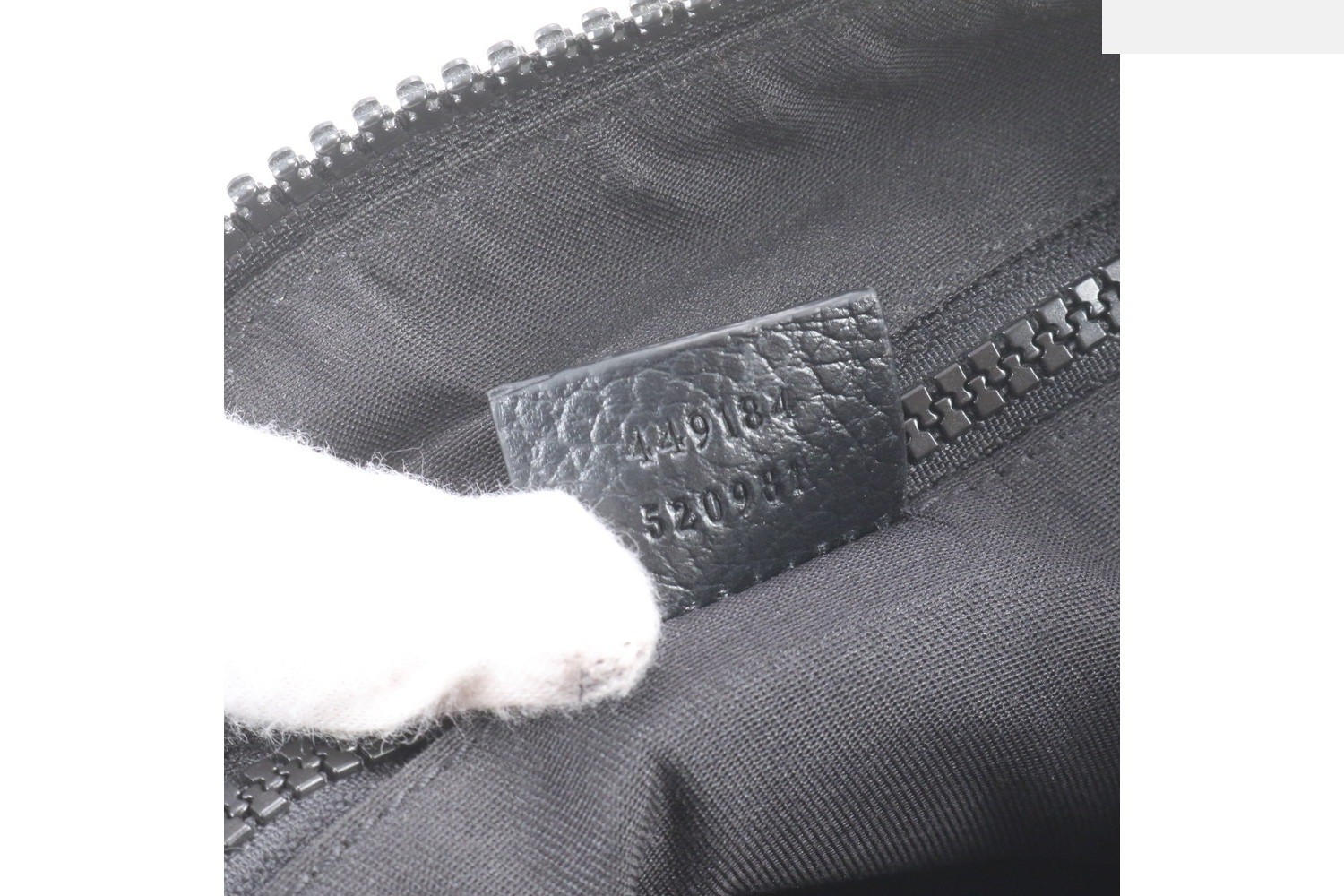 GG Nylon 449184 Leather Shoulder Bag — view 9