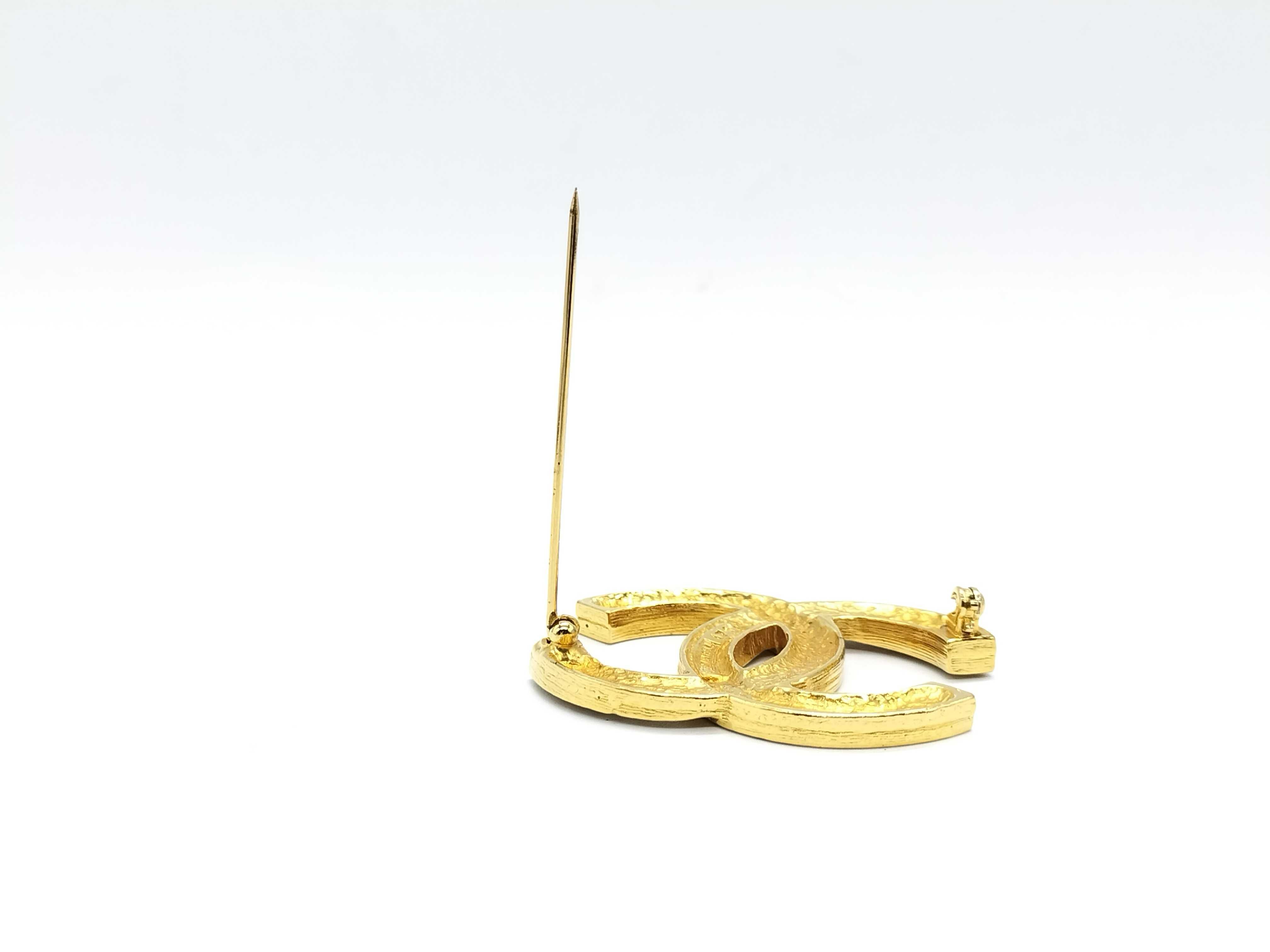 Coco Mark Rhinestone Brooch — view 4