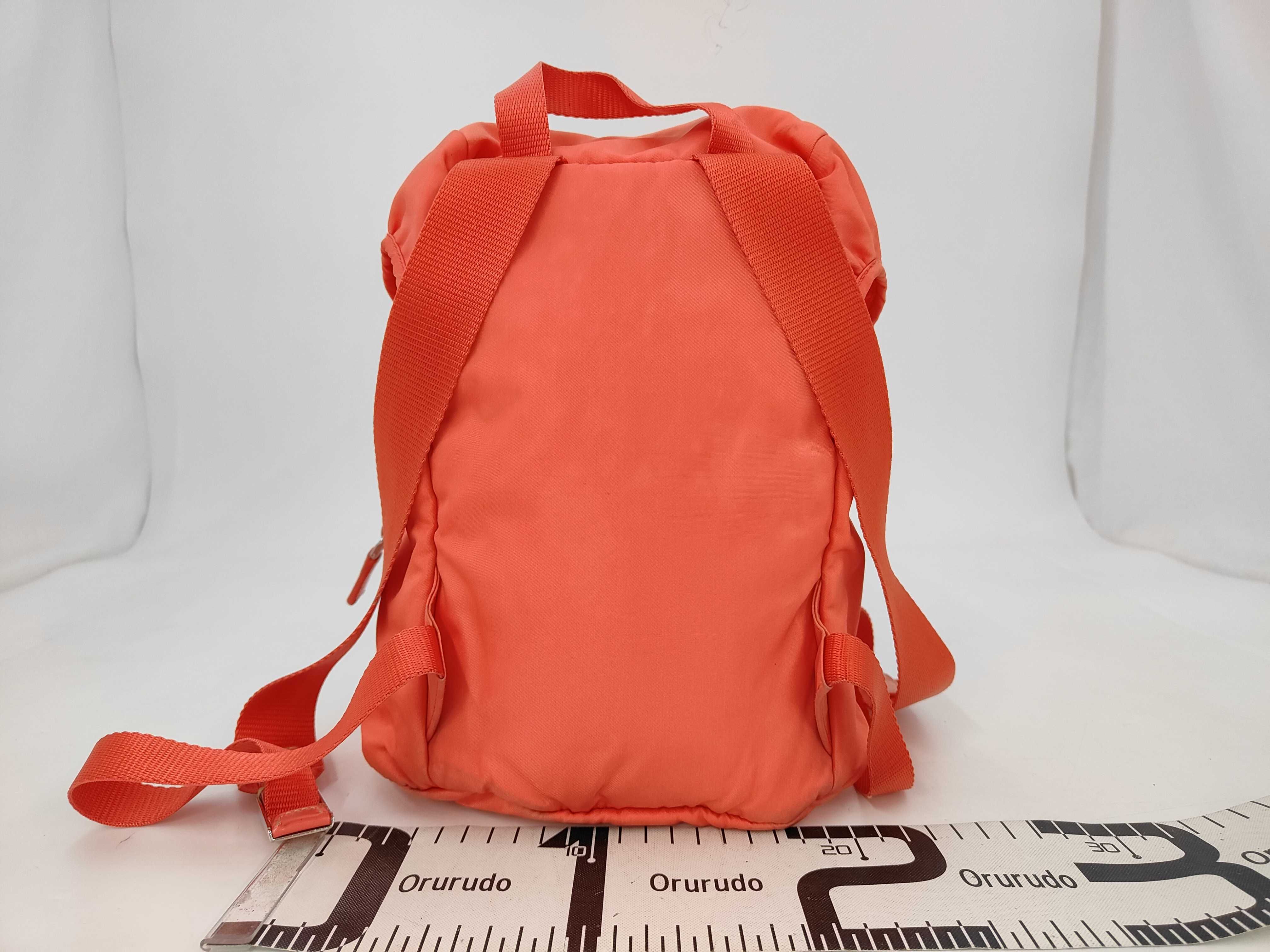Nylon Backpack, Salmon Pink — view 2