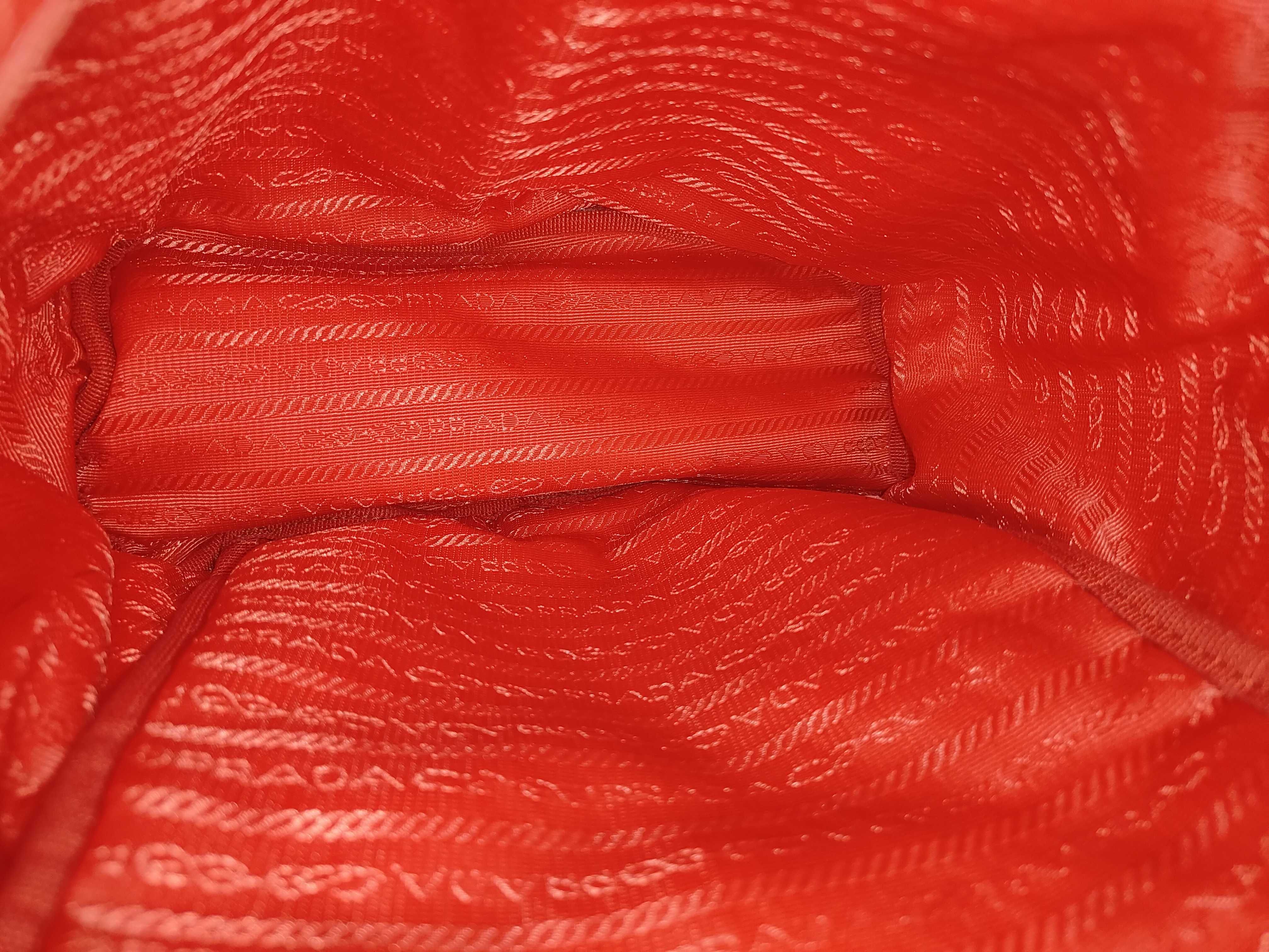 Nylon Backpack, Salmon Pink — view 12