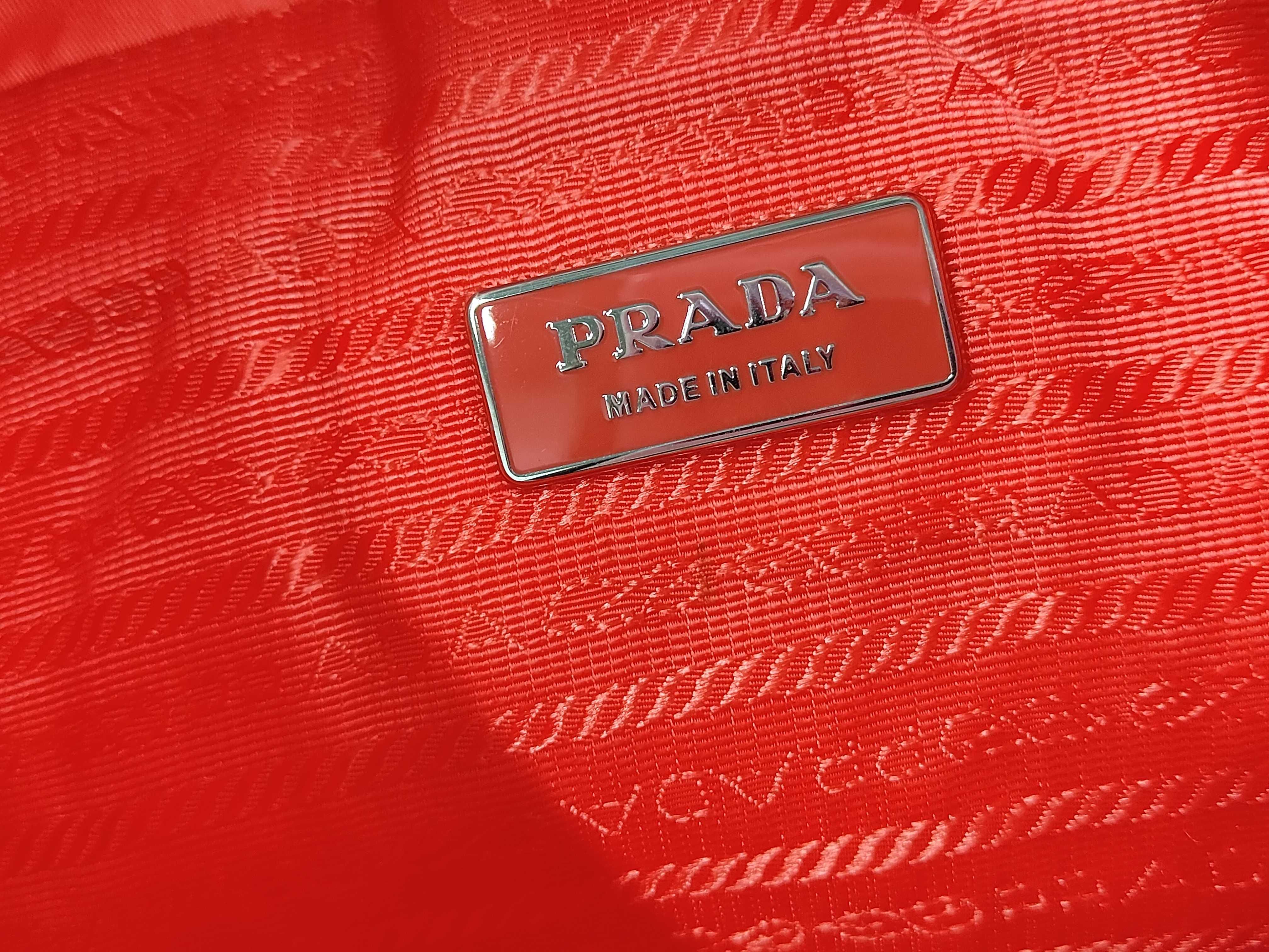 Nylon Backpack, Salmon Pink — view 13