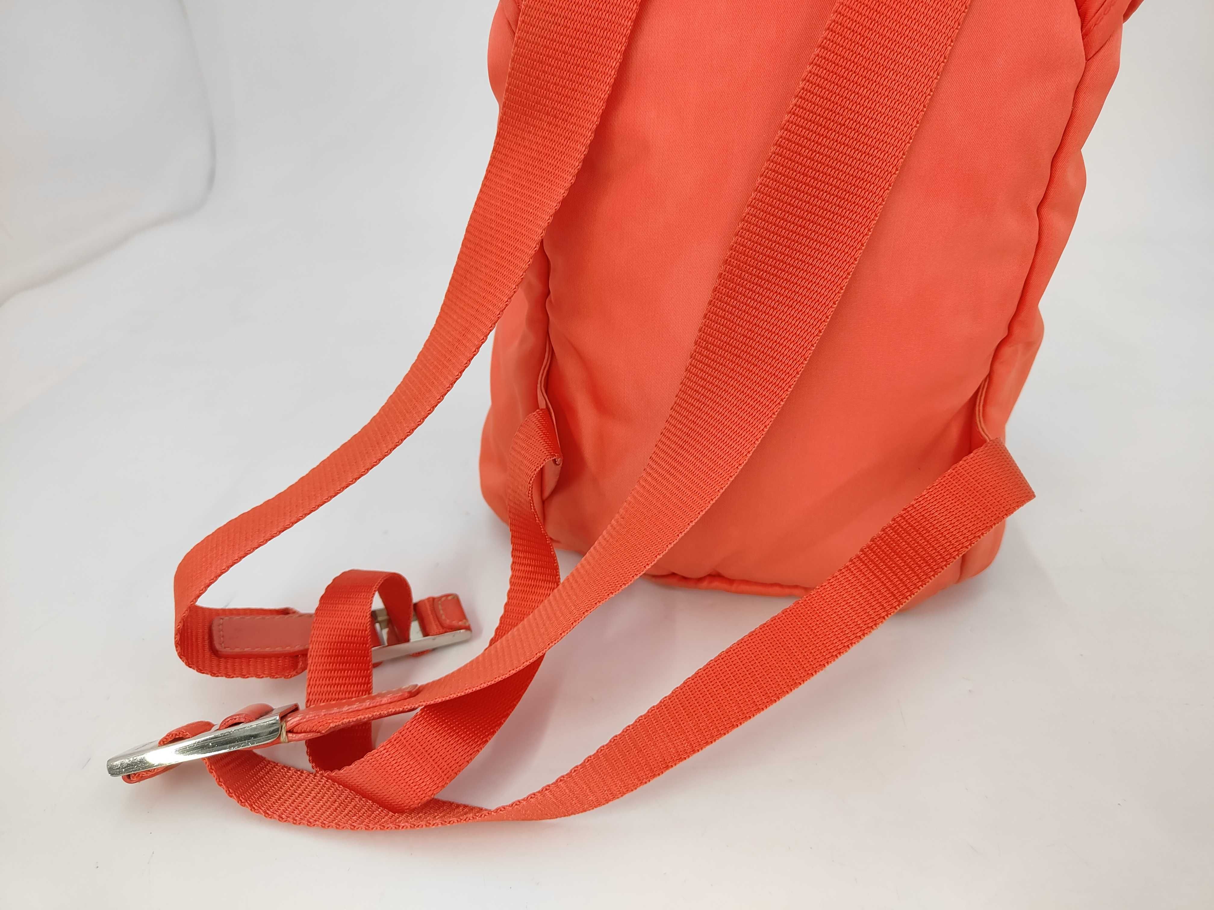 Nylon Backpack, Salmon Pink — view 5