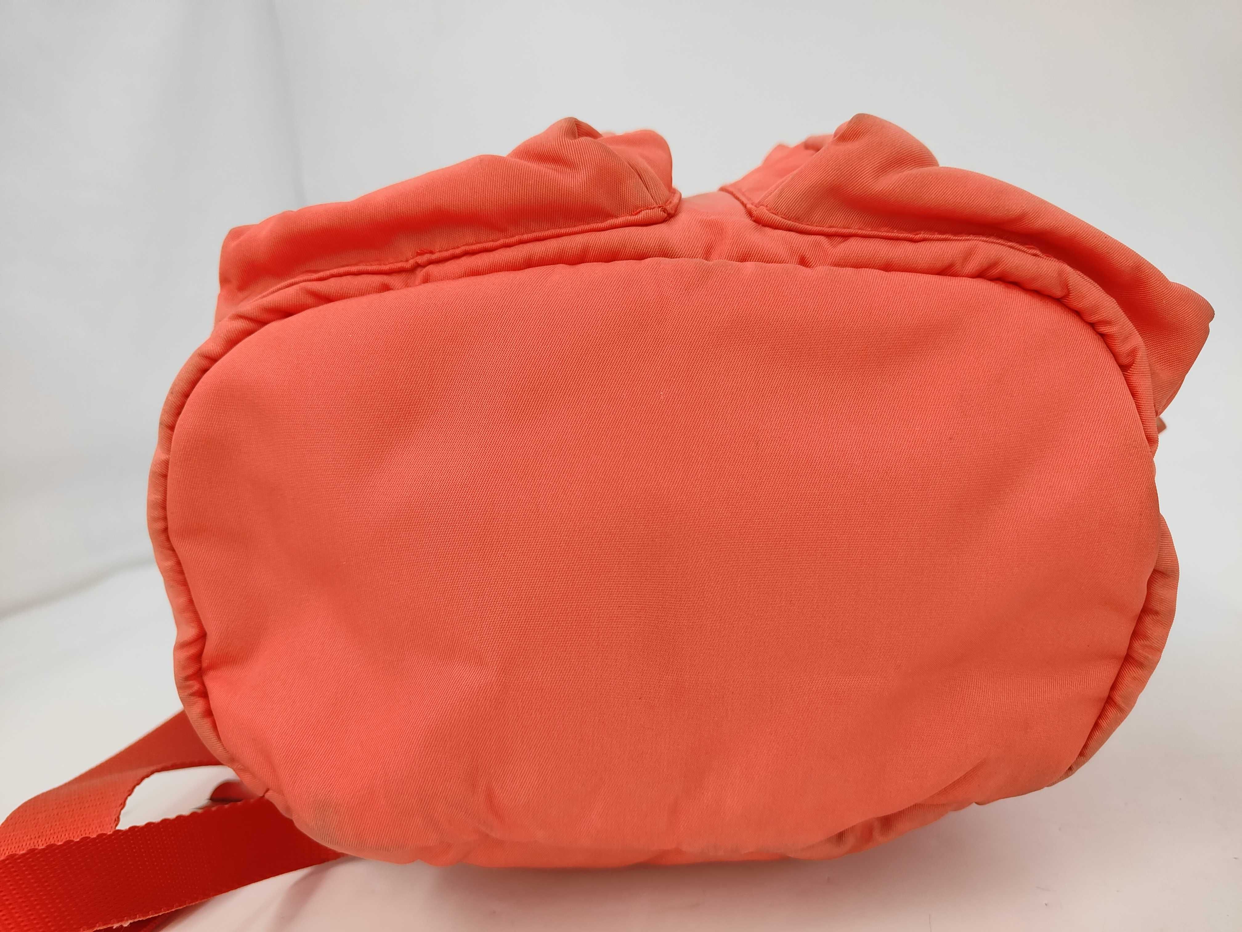 Nylon Backpack, Salmon Pink — view 9
