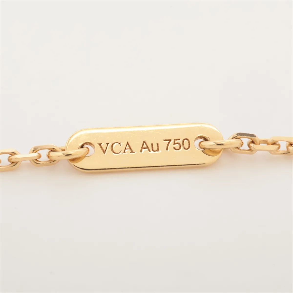 Frivole Mini Diamond Necklace, 750 (Yellow Gold), 3.1g, JP750292. Features — view 4