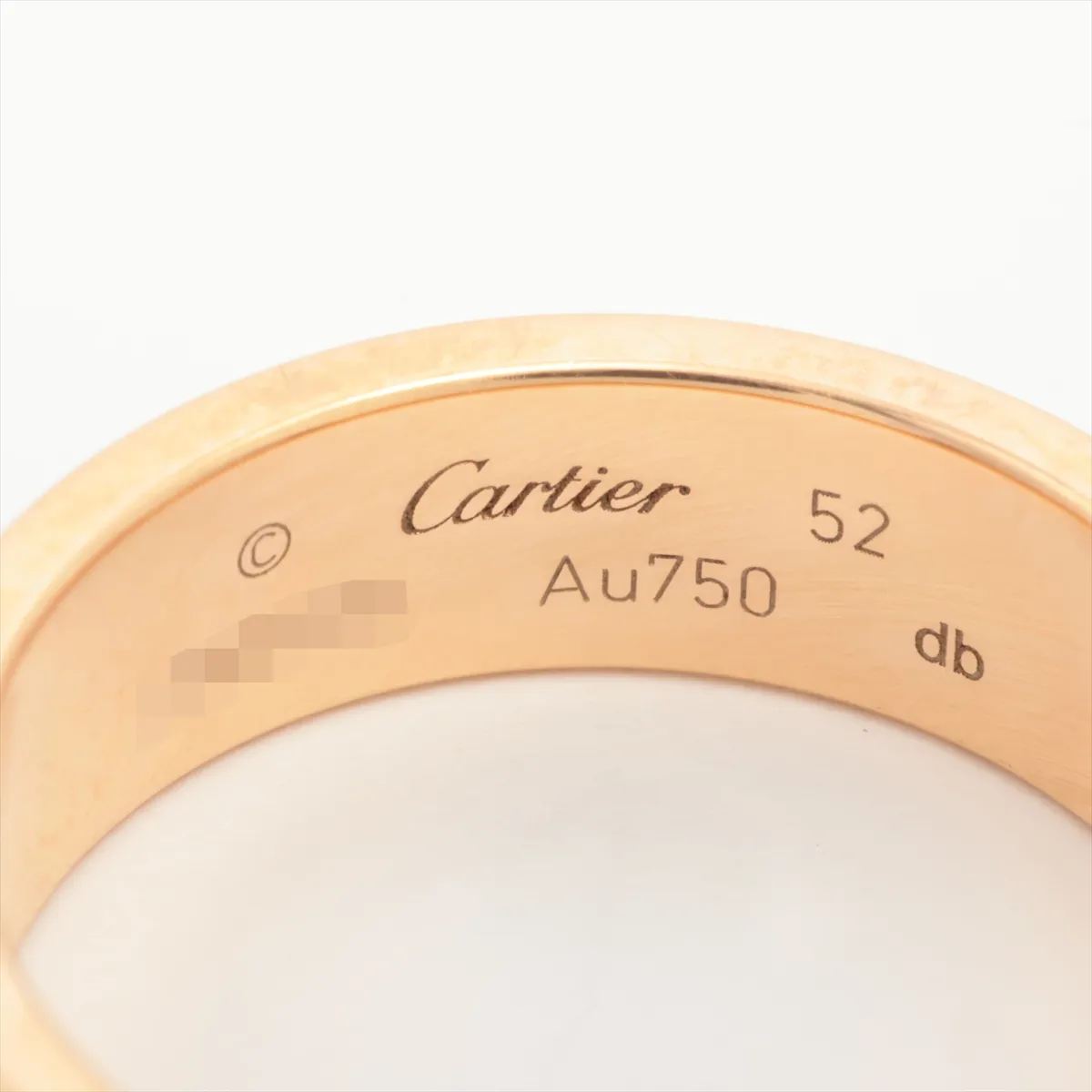 Love Ring 750 (PG) 5.8g Size 52 Name CMR128 — view 4