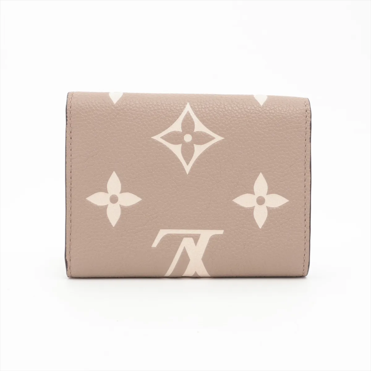 Bicolor Monogram Empreinte Portefeuille Victorine M81861 Tourtrell Crème Compact Wallet (RFID detected) — view 2