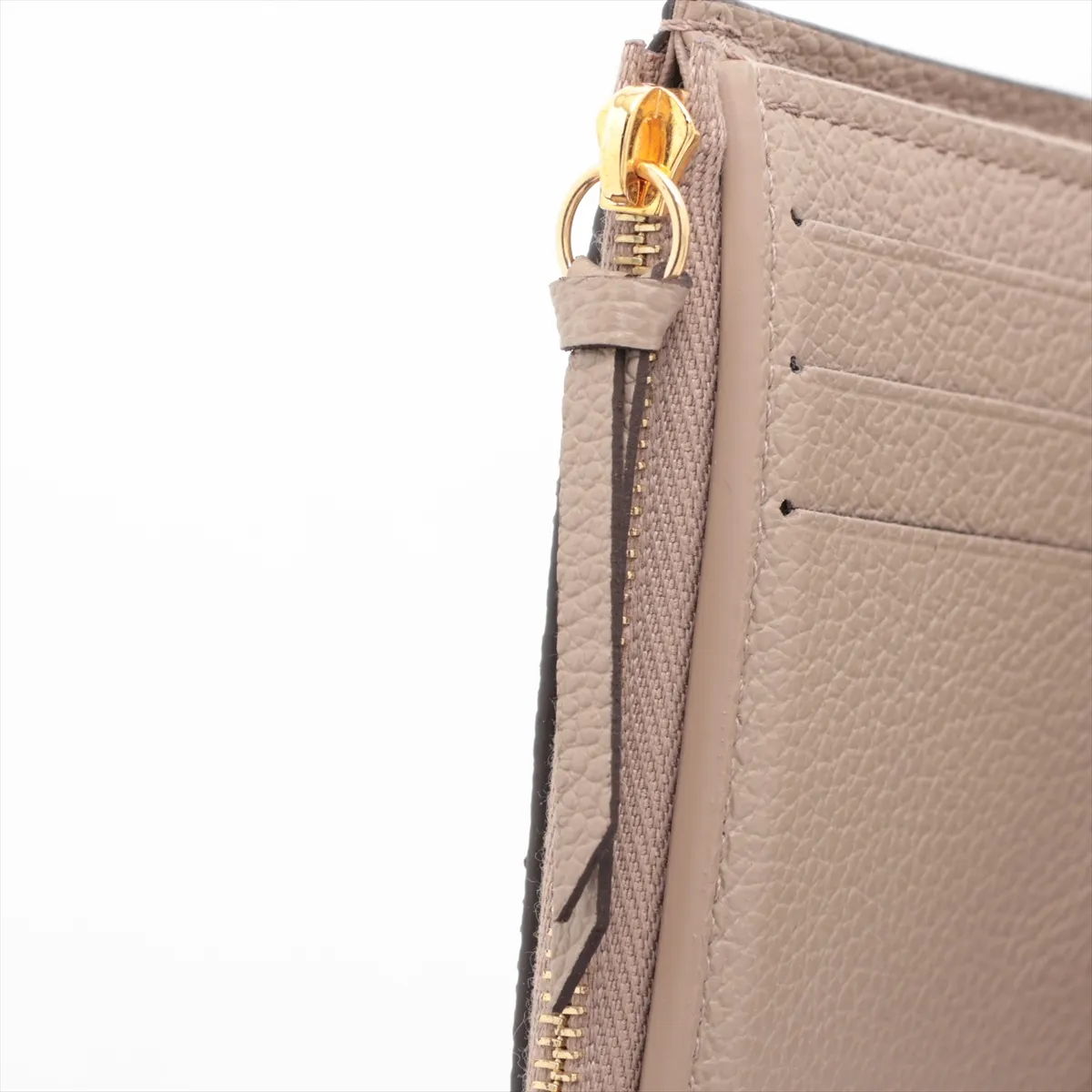 Bicolor Monogram Empreinte Portefeuille Victorine M81861 Tourtrell Crème Compact Wallet (RFID detected) — view 8