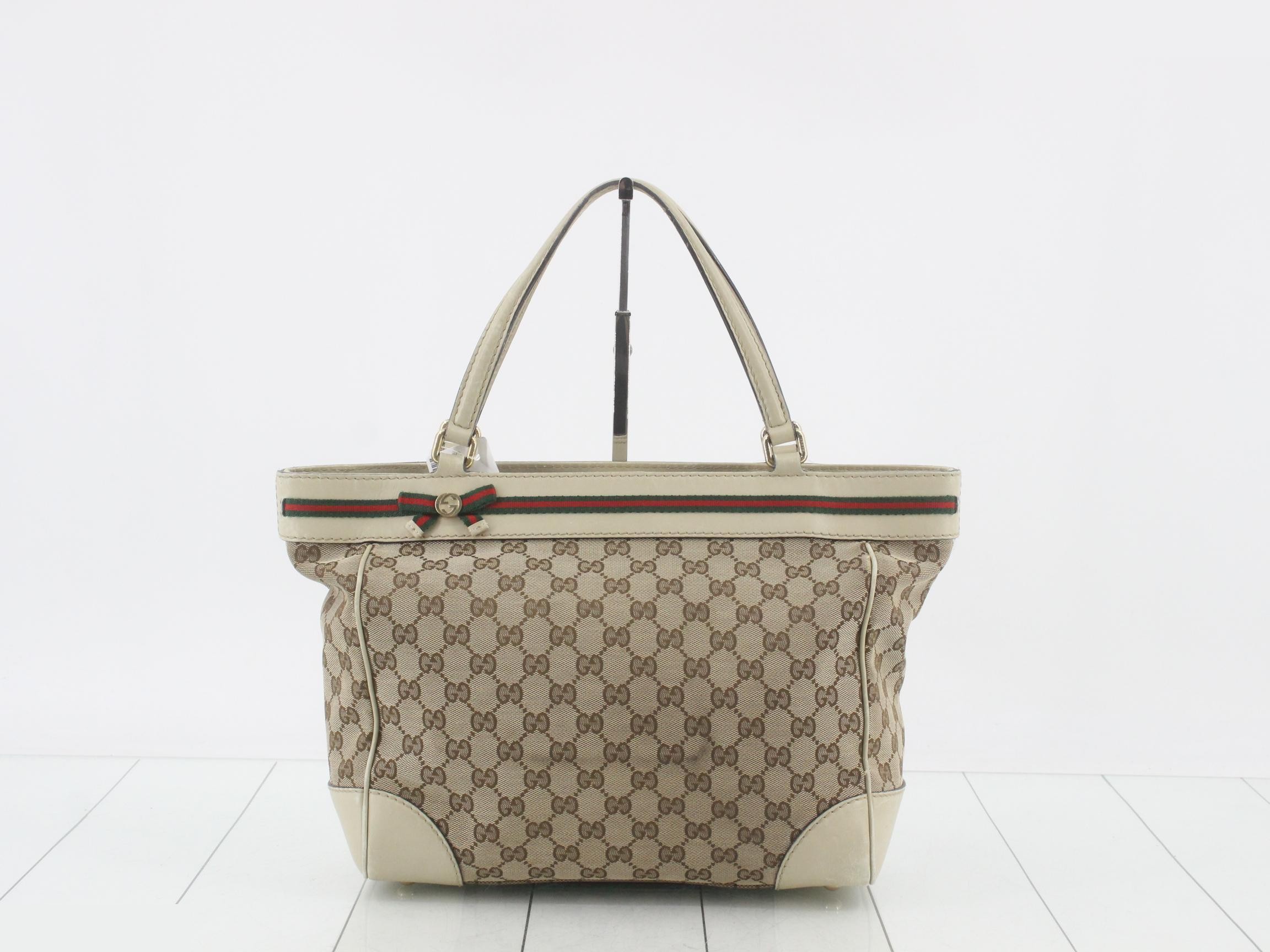 GG Canvas Sherry Tote Bag