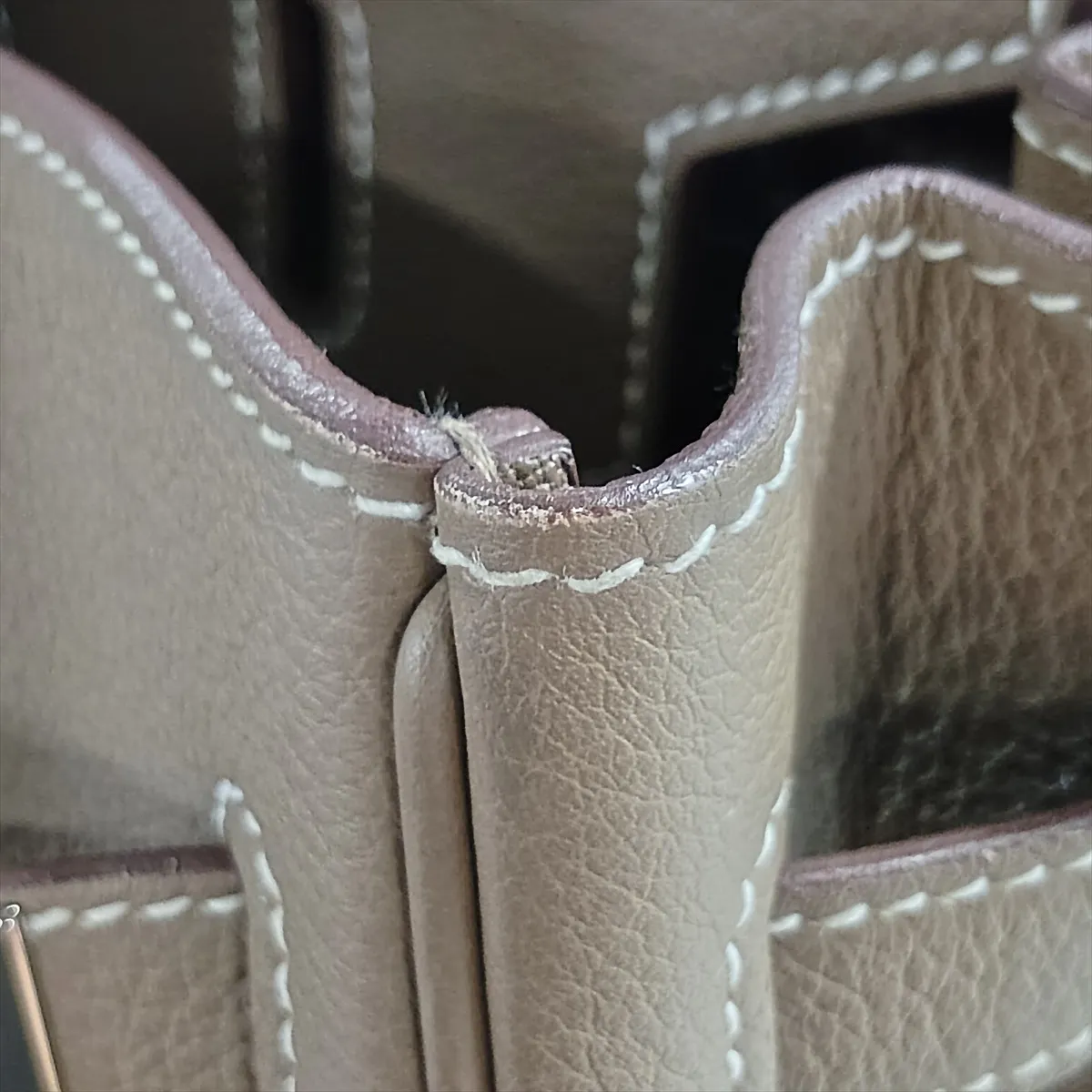 [Individually packaged] Hermes Birkin 30 Letournée Togo Etoupe Silver Hardware W: 2024 — view 14