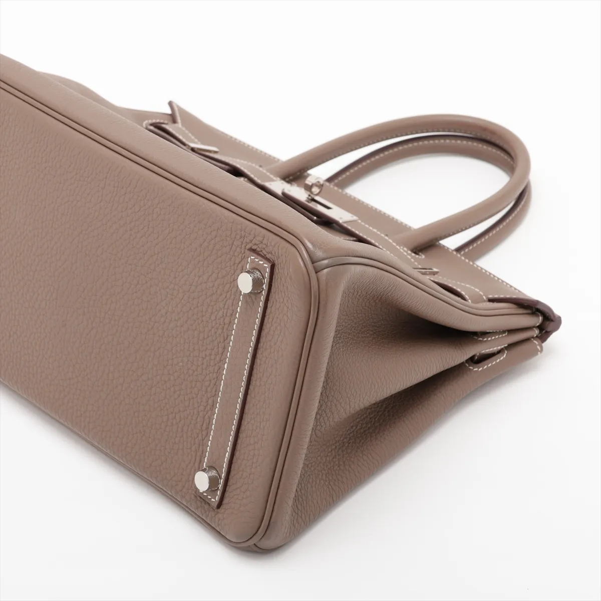 [Individually packaged] Hermes Birkin 30 Letournée Togo Etoupe Silver Hardware W: 2024 — view 3