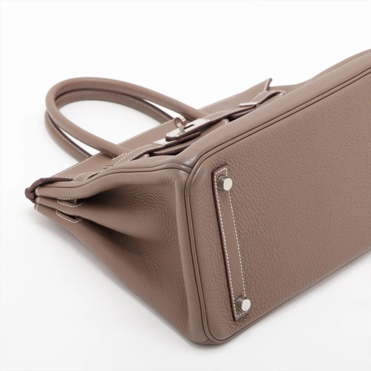 [Individually packaged] Hermes Birkin 30 Letournée Togo Etoupe Silver Hardware W: 2024 — view 4