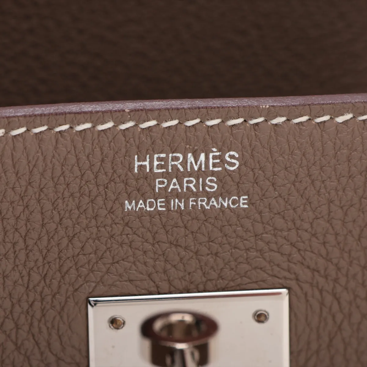 [Individually packaged] Hermes Birkin 30 Letournée Togo Etoupe Silver Hardware W: 2024 — view 10