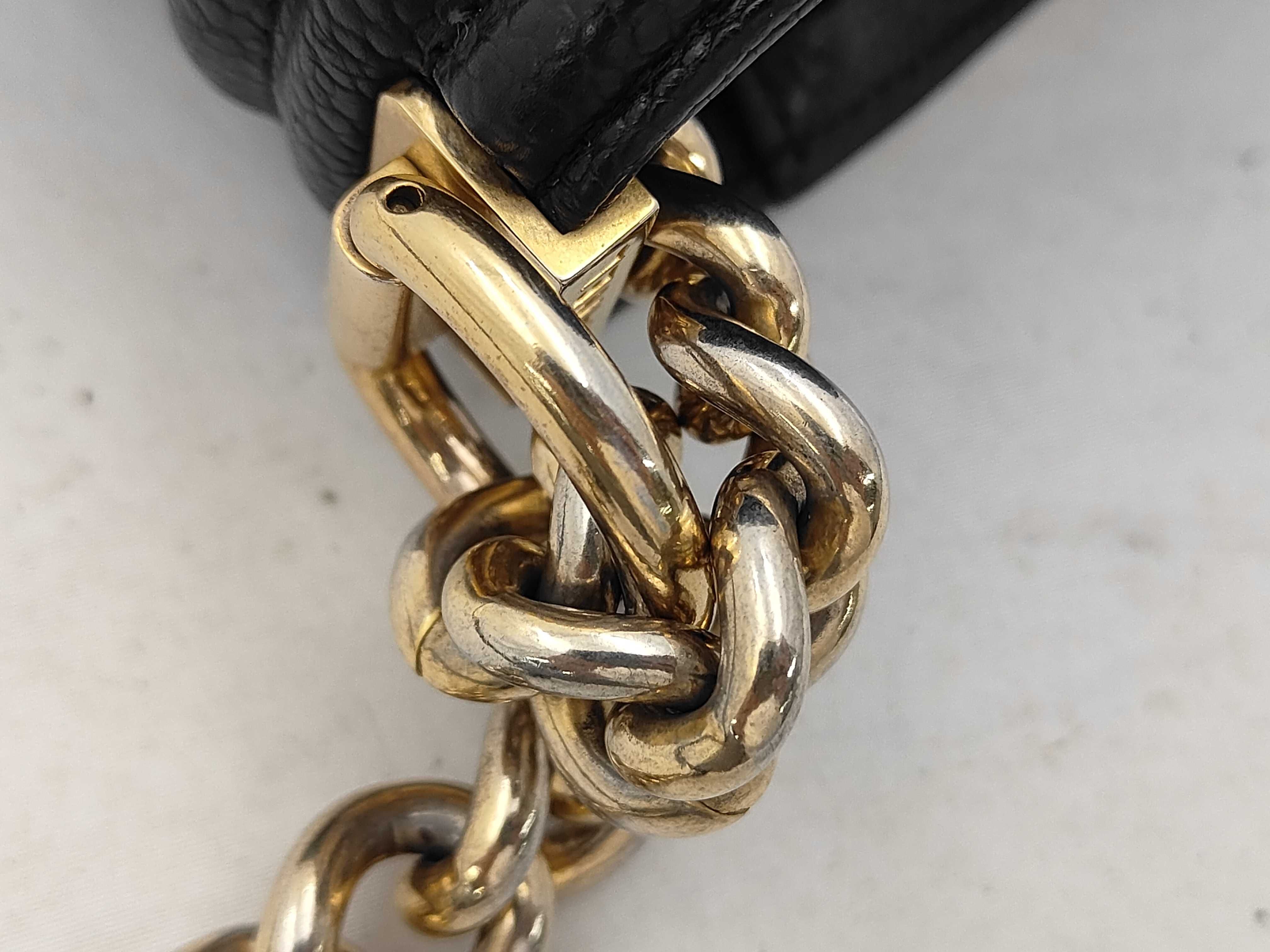 Boy Chanel 28 Large Caviar Skin Black with Gold Hardware, Serial Number 23-series, A92193 Shoulder Bag — view 5