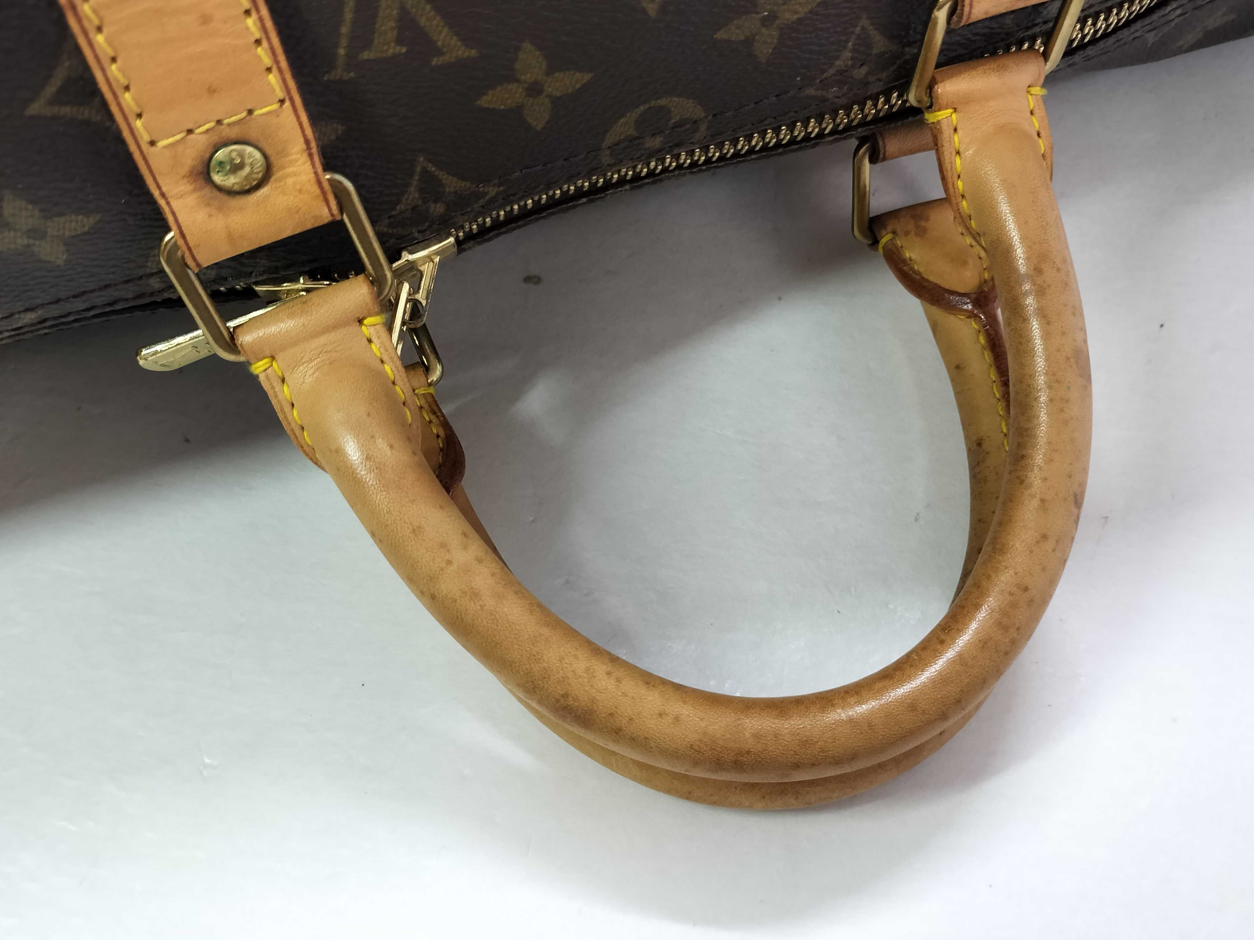 Monogram Vuitton Keepall 50 Boston Bag — view 3