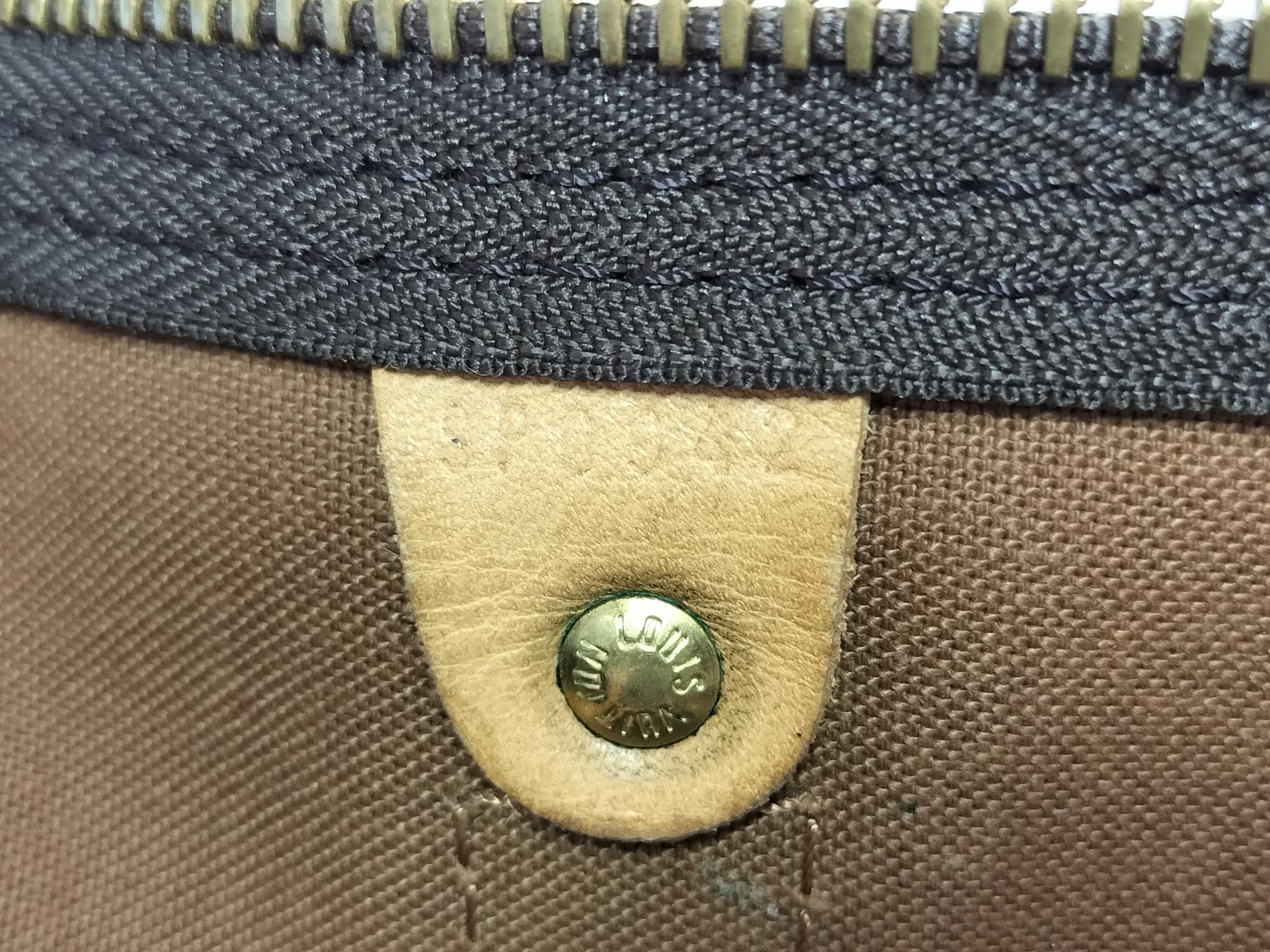 Monogram Vuitton Keepall 50 Boston Bag — view 10