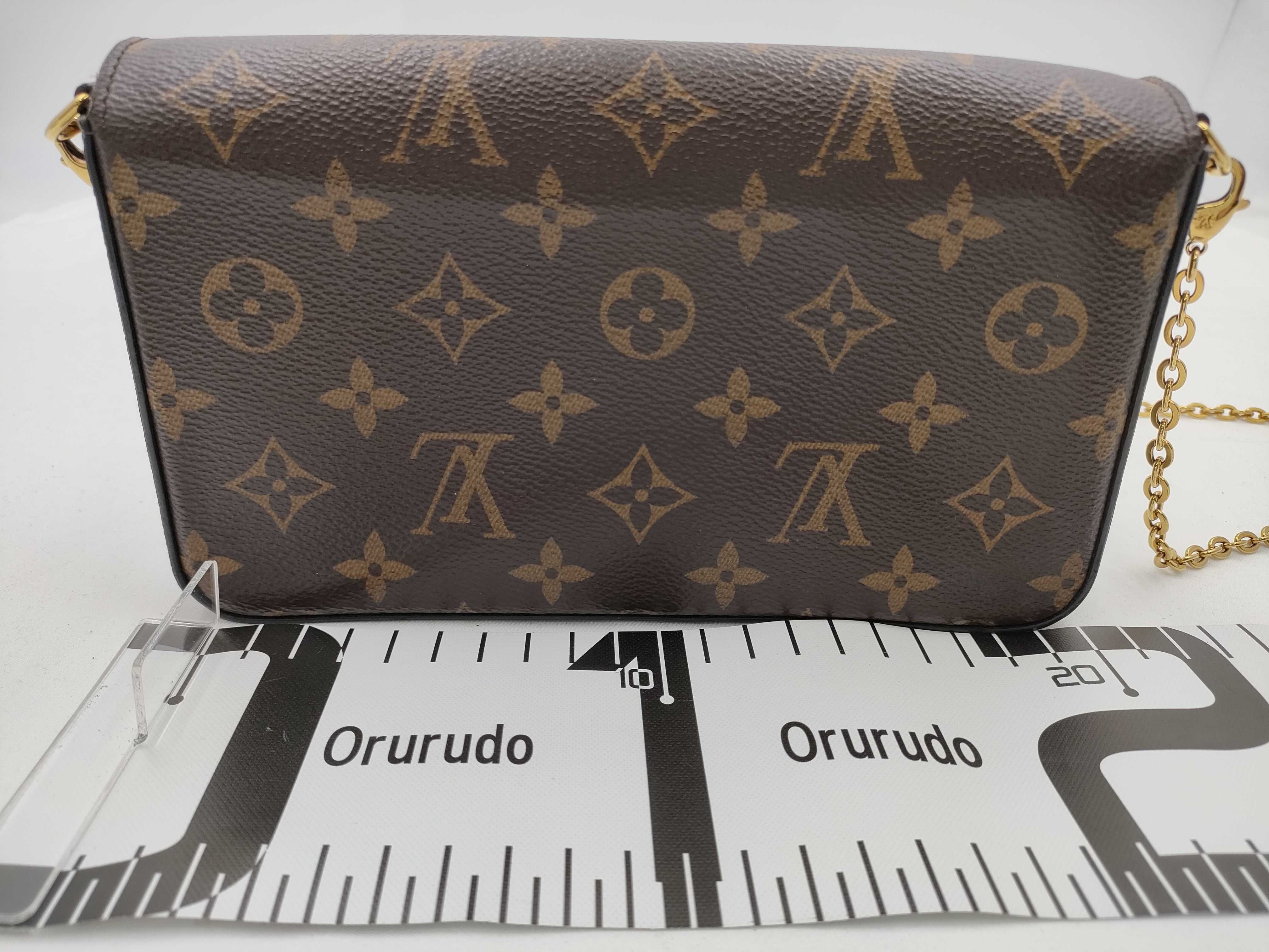 Monogram Pochette Felicie Chain Shoulder Bag — view 2