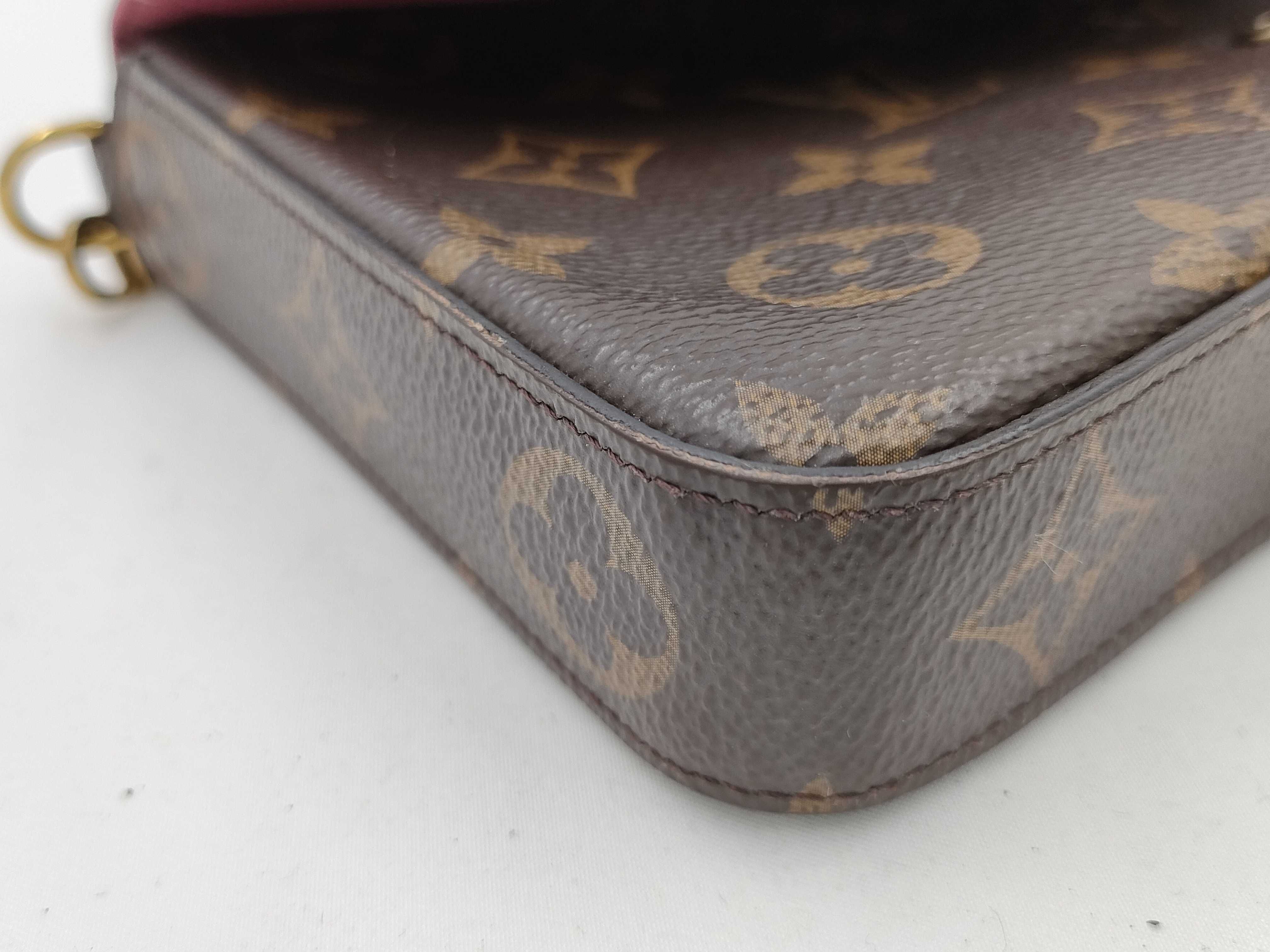 Monogram Pochette Felicie Chain Shoulder Bag — view 4