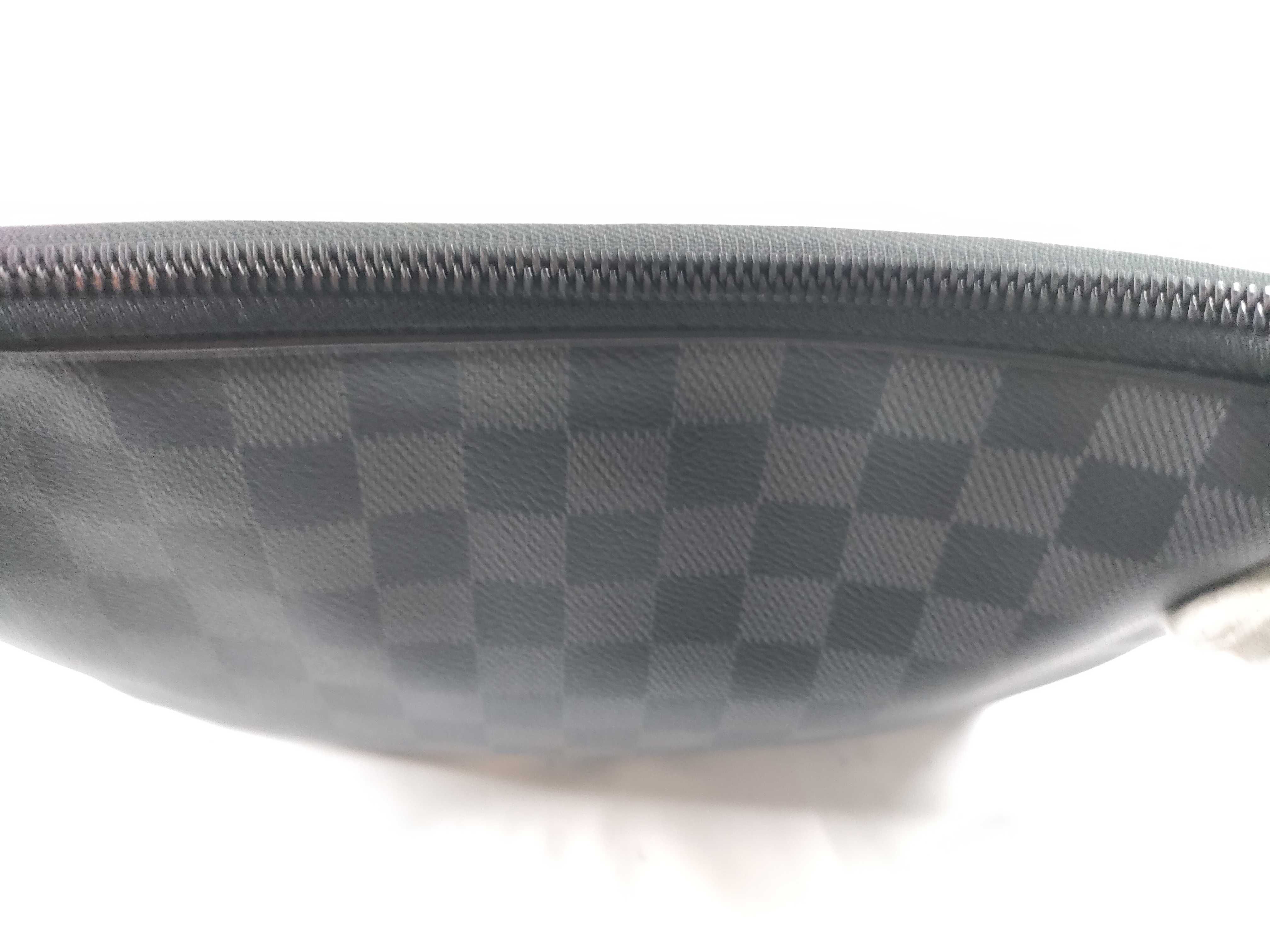 Damier Graphite Louis Vuitton LV Damier Graphite Utility Supple Clutch Bag N60324 Clutch Bag — view 8