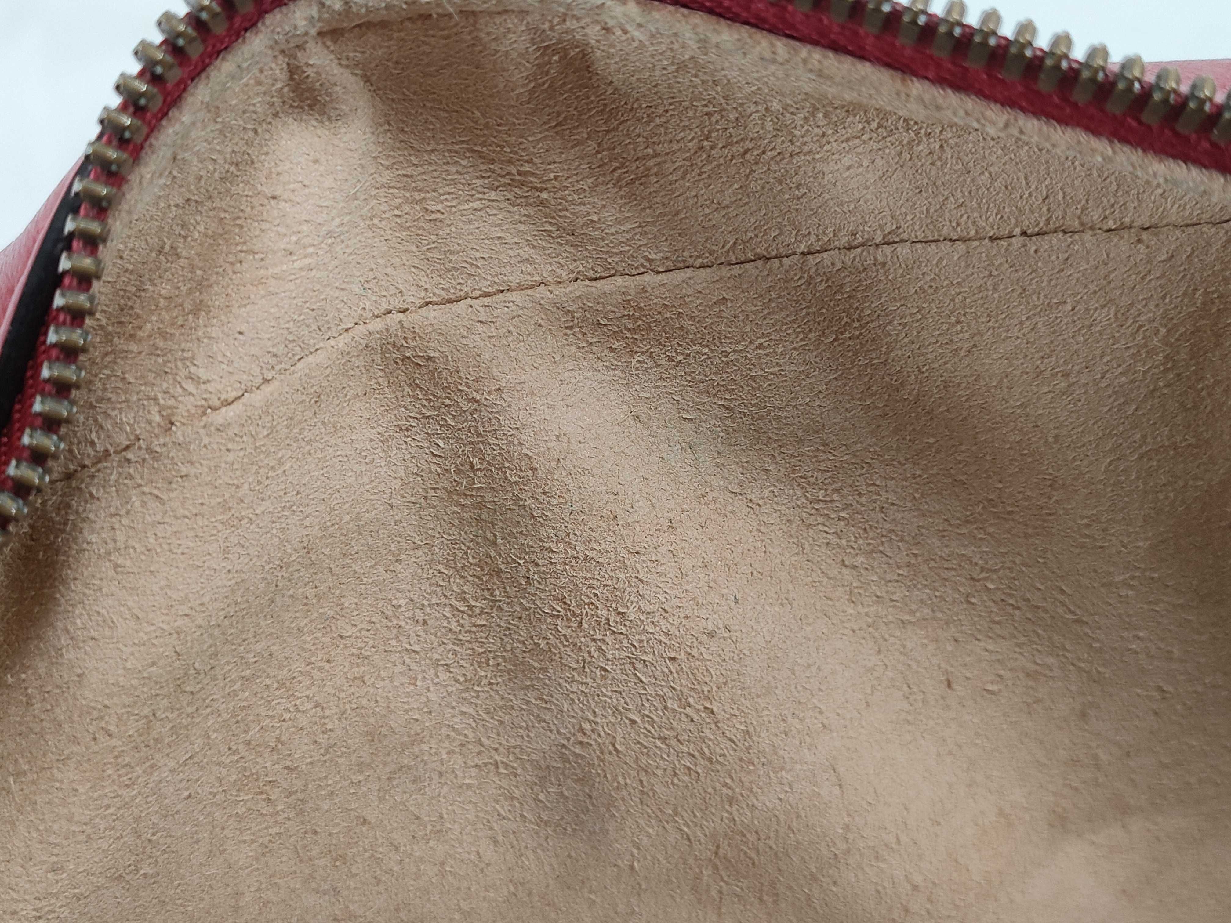 GG Marmont Leather Red Shoulder Bag 447632 — view 15