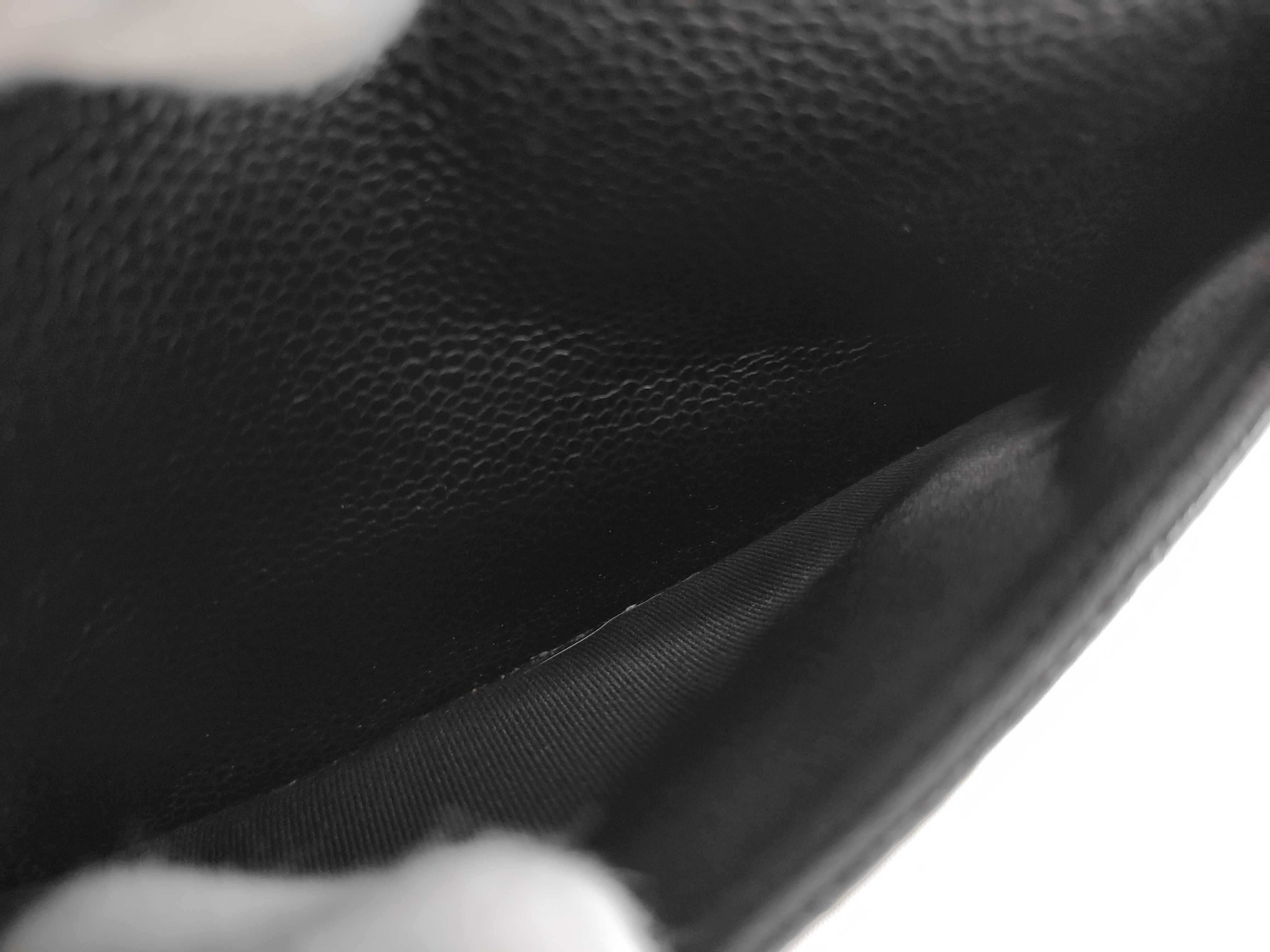 Caviar Skin Chain Wallet Shoulder Bag — view 12